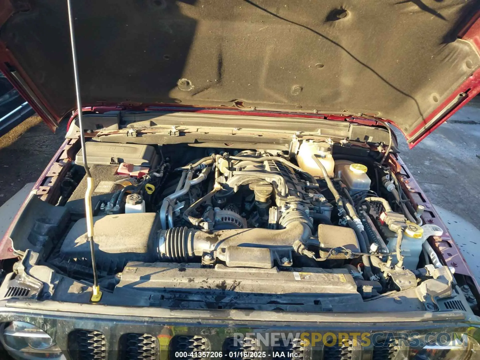10 Photograph of a damaged car 1C4HJXDG1NW106171 JEEP WRANGLER UNLIMITED 2022