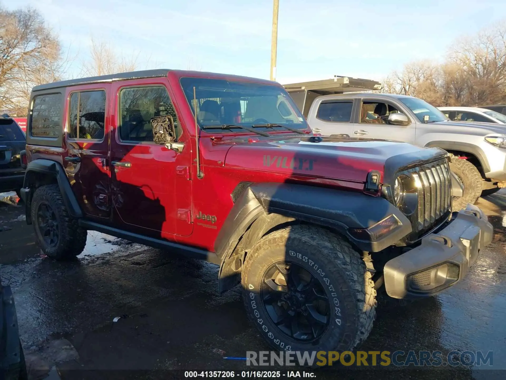 13 Photograph of a damaged car 1C4HJXDG1NW106171 JEEP WRANGLER UNLIMITED 2022