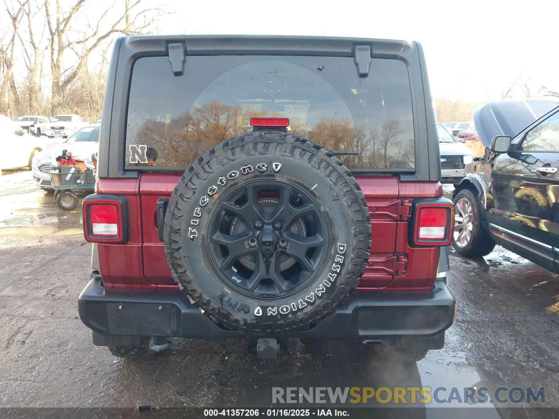 16 Photograph of a damaged car 1C4HJXDG1NW106171 JEEP WRANGLER UNLIMITED 2022