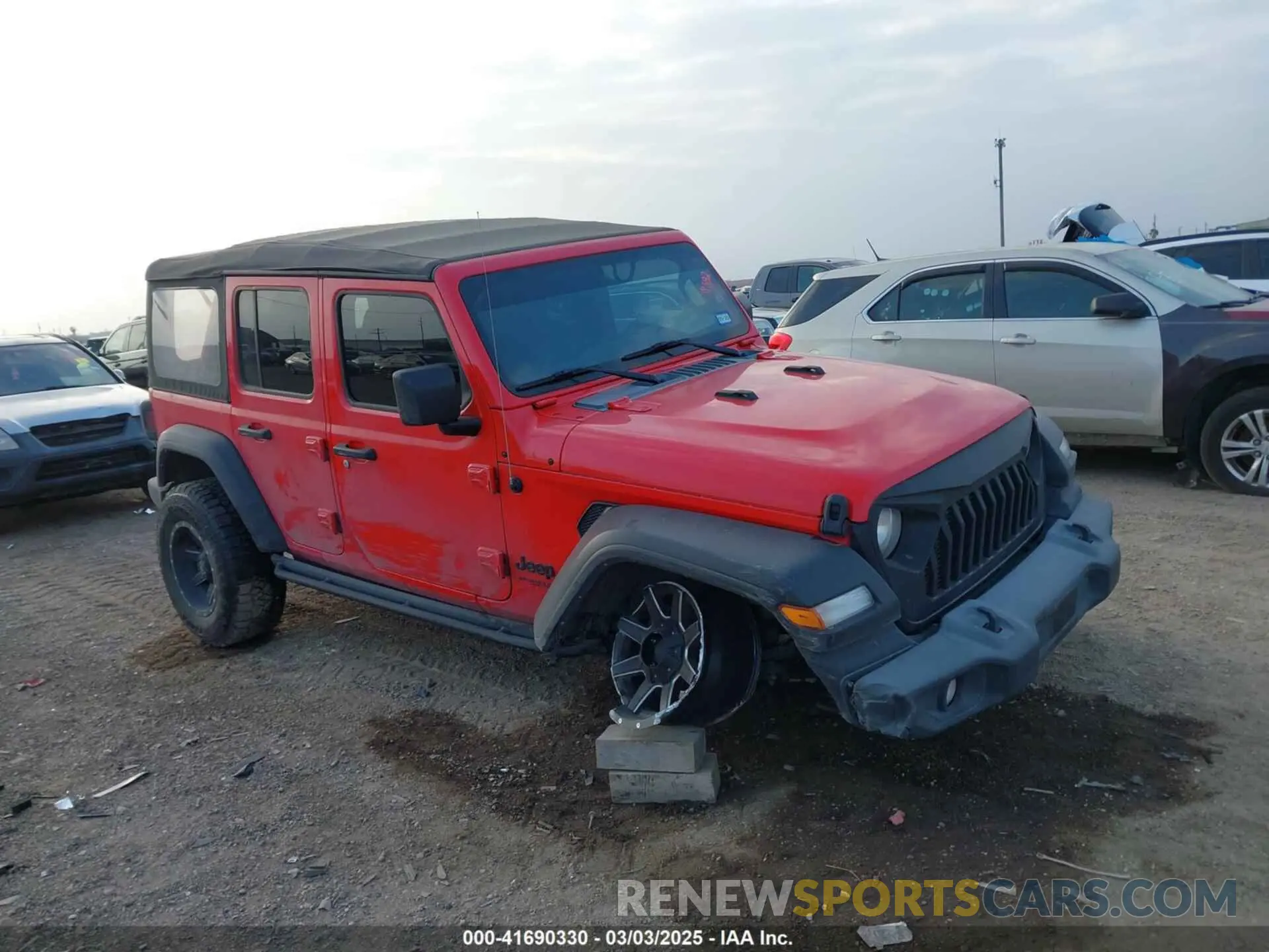 14 Photograph of a damaged car 1C4HJXDG1NW144404 JEEP WRANGLER UNLIMITED 2022