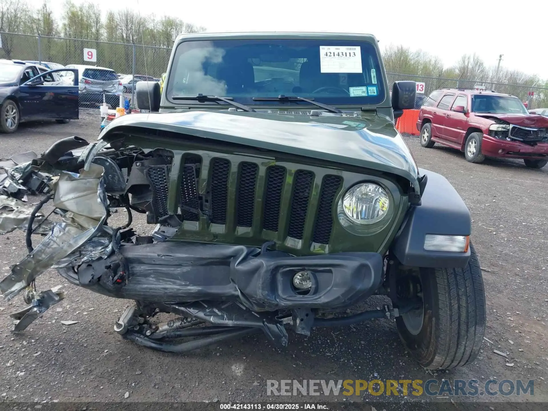 12 Photograph of a damaged car 1C4HJXDG4NW176957 JEEP WRANGLER UNLIMITED 2022