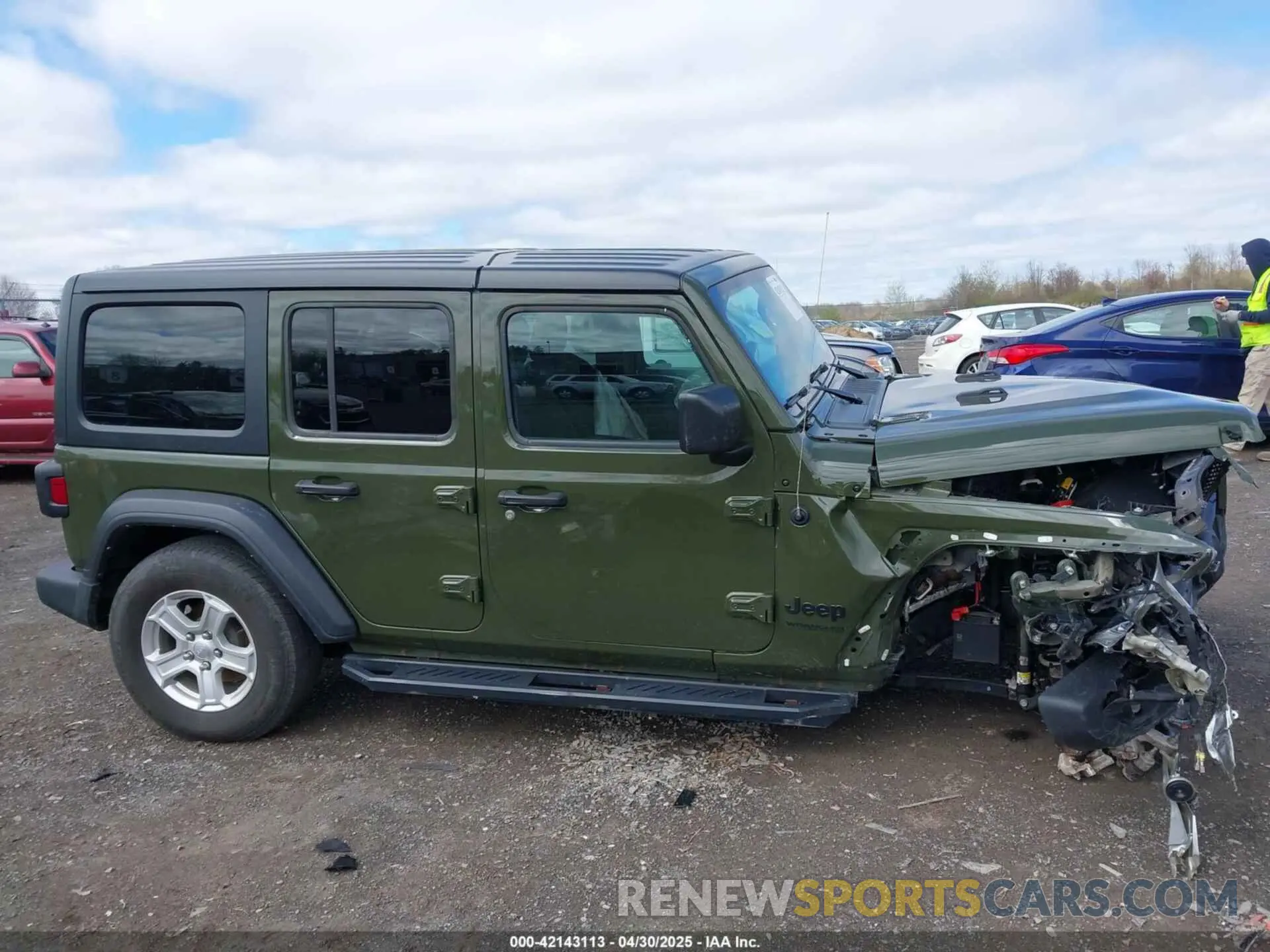 13 Photograph of a damaged car 1C4HJXDG4NW176957 JEEP WRANGLER UNLIMITED 2022