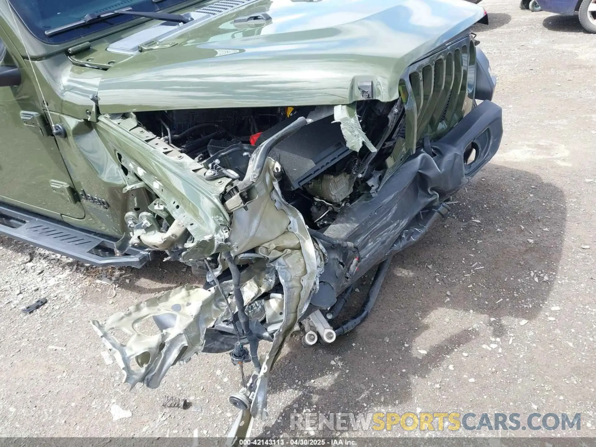 6 Photograph of a damaged car 1C4HJXDG4NW176957 JEEP WRANGLER UNLIMITED 2022