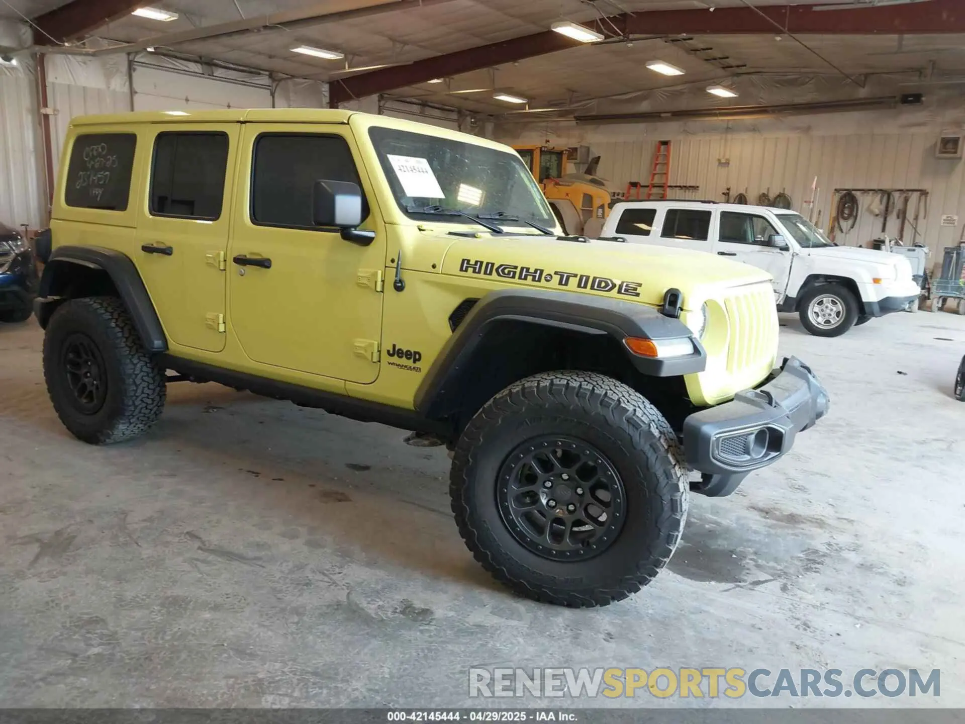 1 Photograph of a damaged car 1C4HJXDG5NW237457 JEEP WRANGLER UNLIMITED 2022
