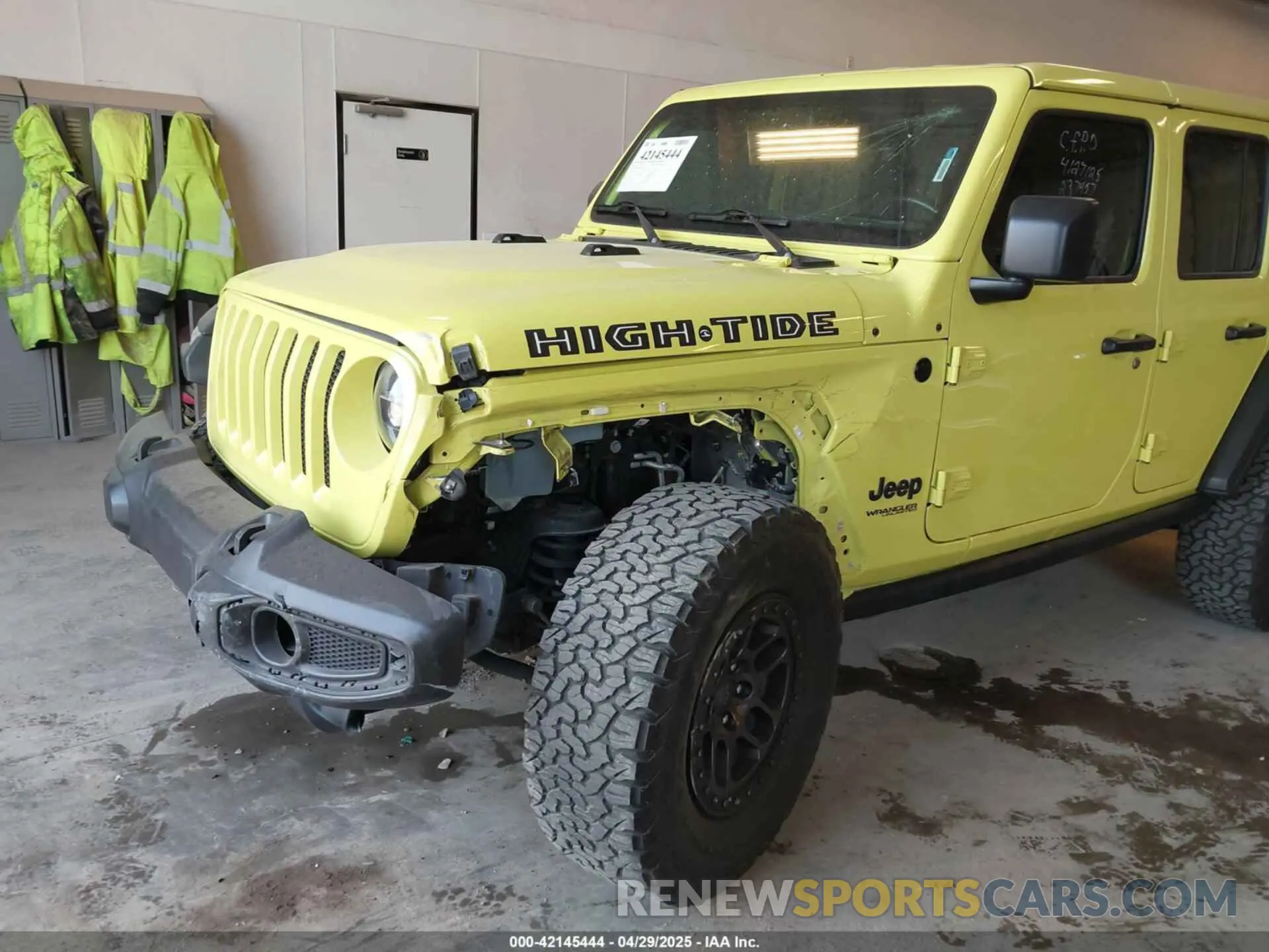 6 Photograph of a damaged car 1C4HJXDG5NW237457 JEEP WRANGLER UNLIMITED 2022