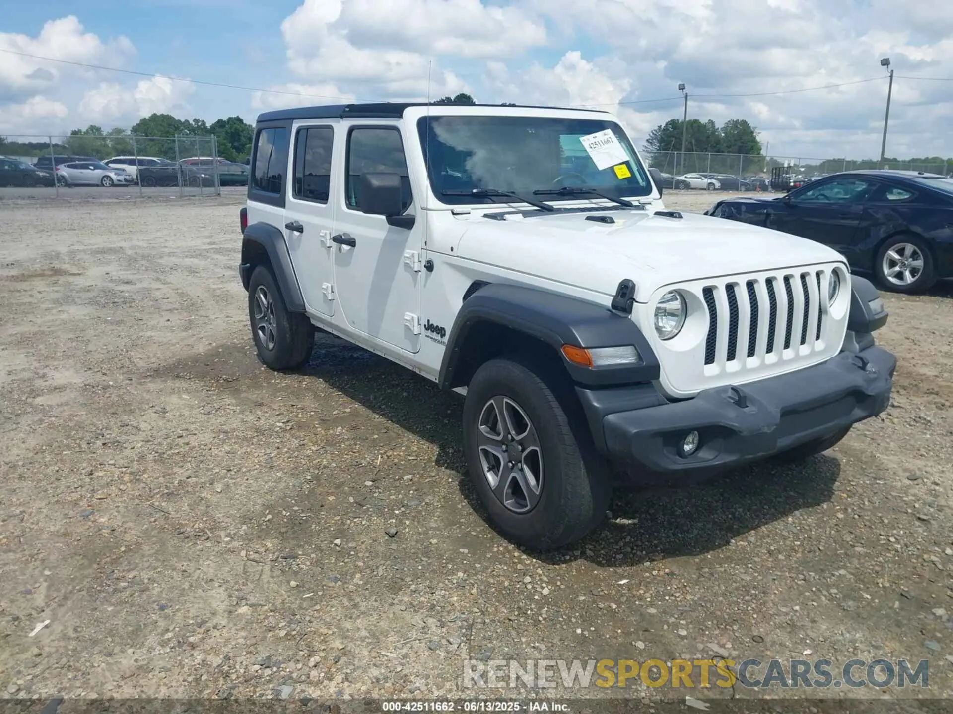 1 Photograph of a damaged car 1C4HJXDG8NW134825 JEEP WRANGLER UNLIMITED 2022