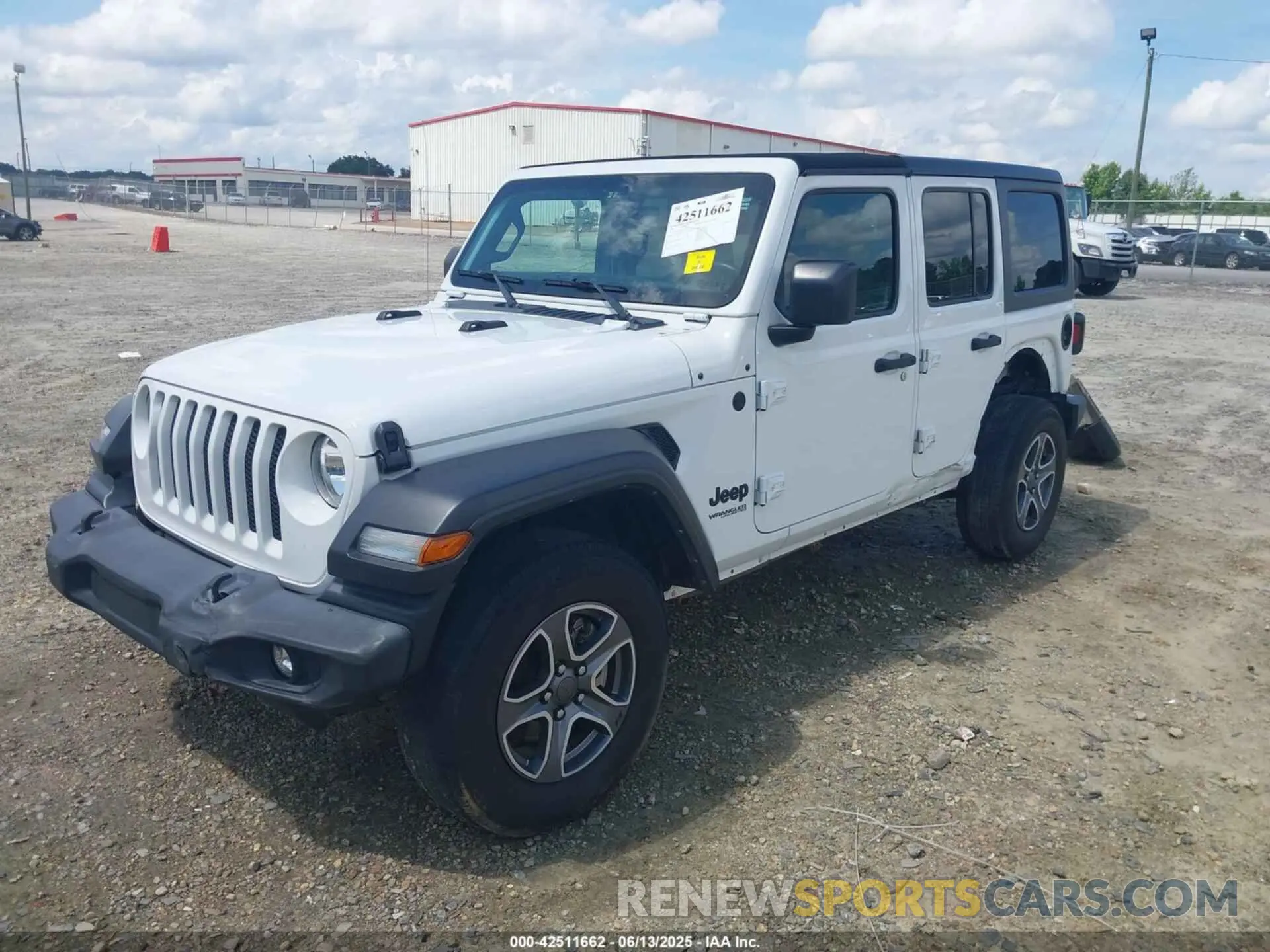 6 Photograph of a damaged car 1C4HJXDG8NW134825 JEEP WRANGLER UNLIMITED 2022