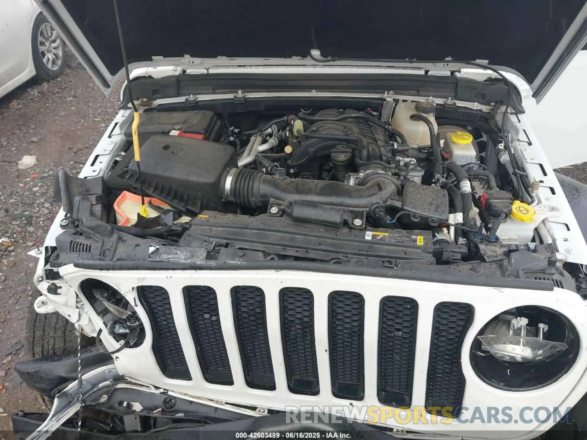 10 Photograph of a damaged car 1C4HJXDGXNW201781 JEEP WRANGLER UNLIMITED 2022
