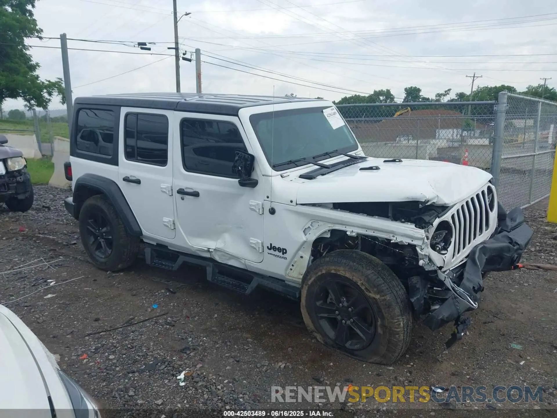13 Photograph of a damaged car 1C4HJXDGXNW201781 JEEP WRANGLER UNLIMITED 2022