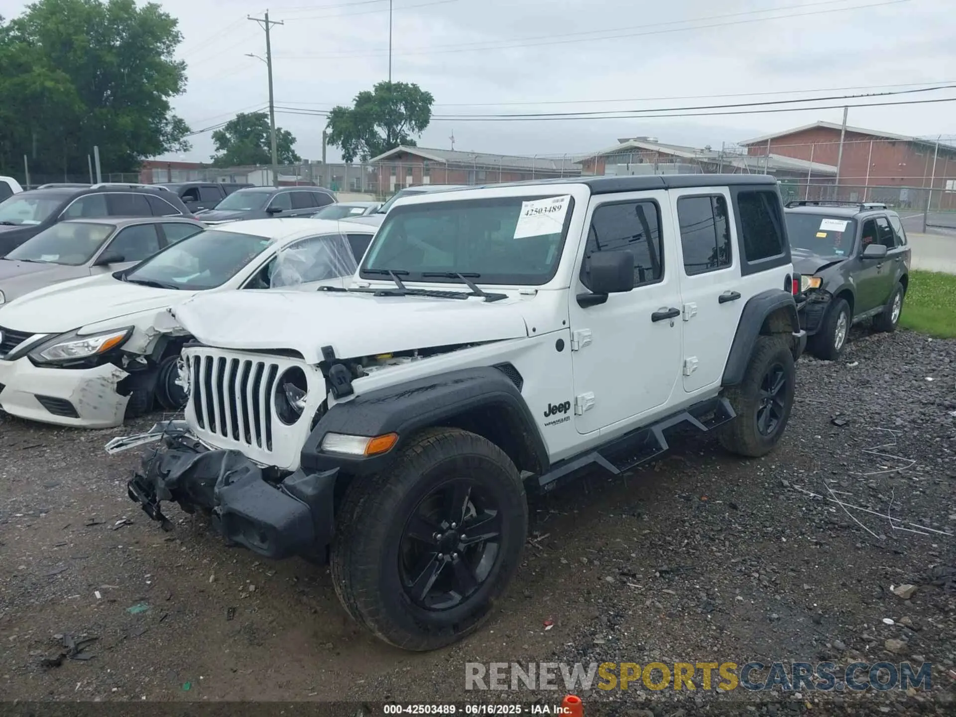 14 Photograph of a damaged car 1C4HJXDGXNW201781 JEEP WRANGLER UNLIMITED 2022