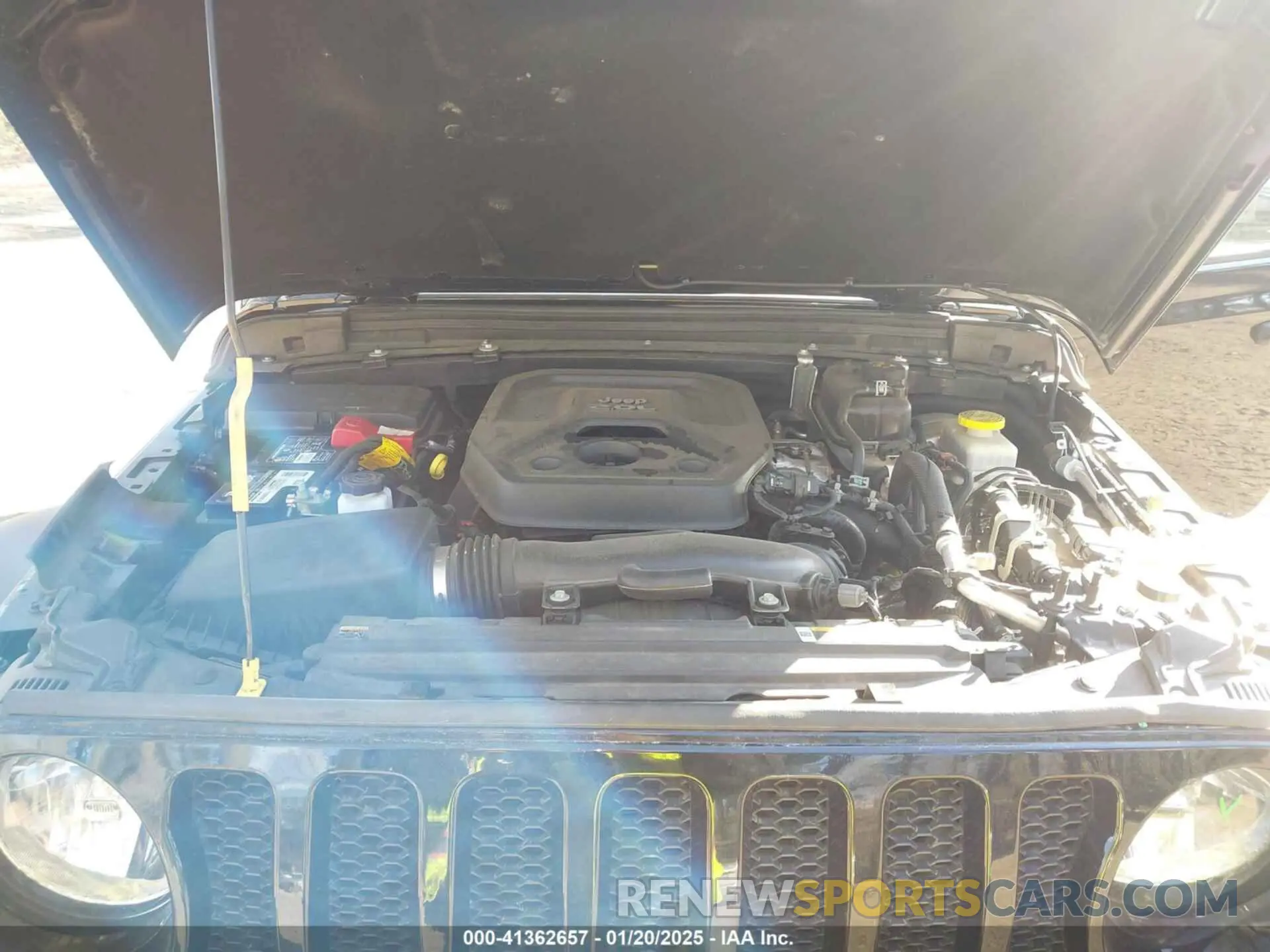 10 Photograph of a damaged car 1C4HJXDN6NW132859 JEEP WRANGLER UNLIMITED 2022