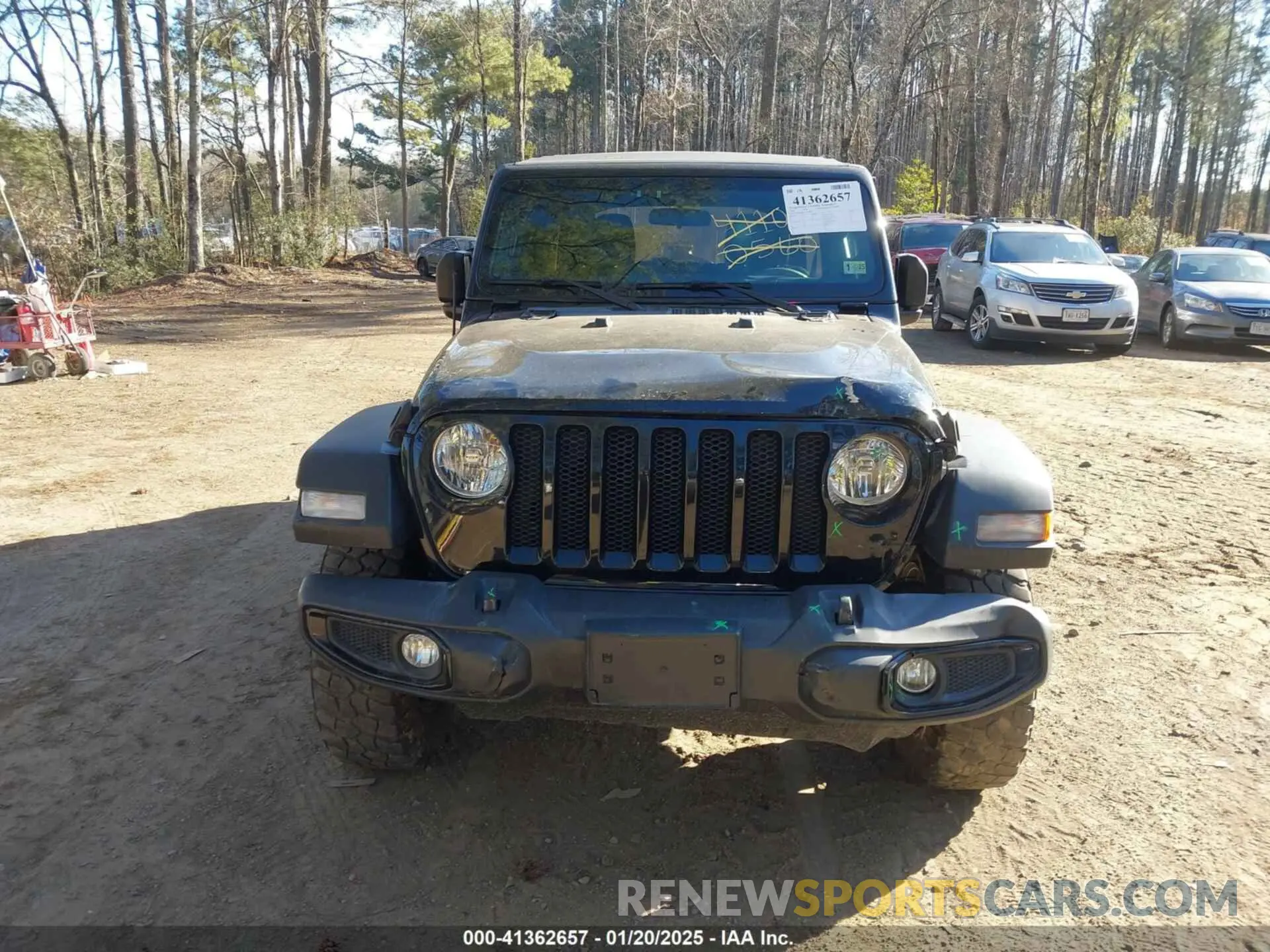 12 Photograph of a damaged car 1C4HJXDN6NW132859 JEEP WRANGLER UNLIMITED 2022
