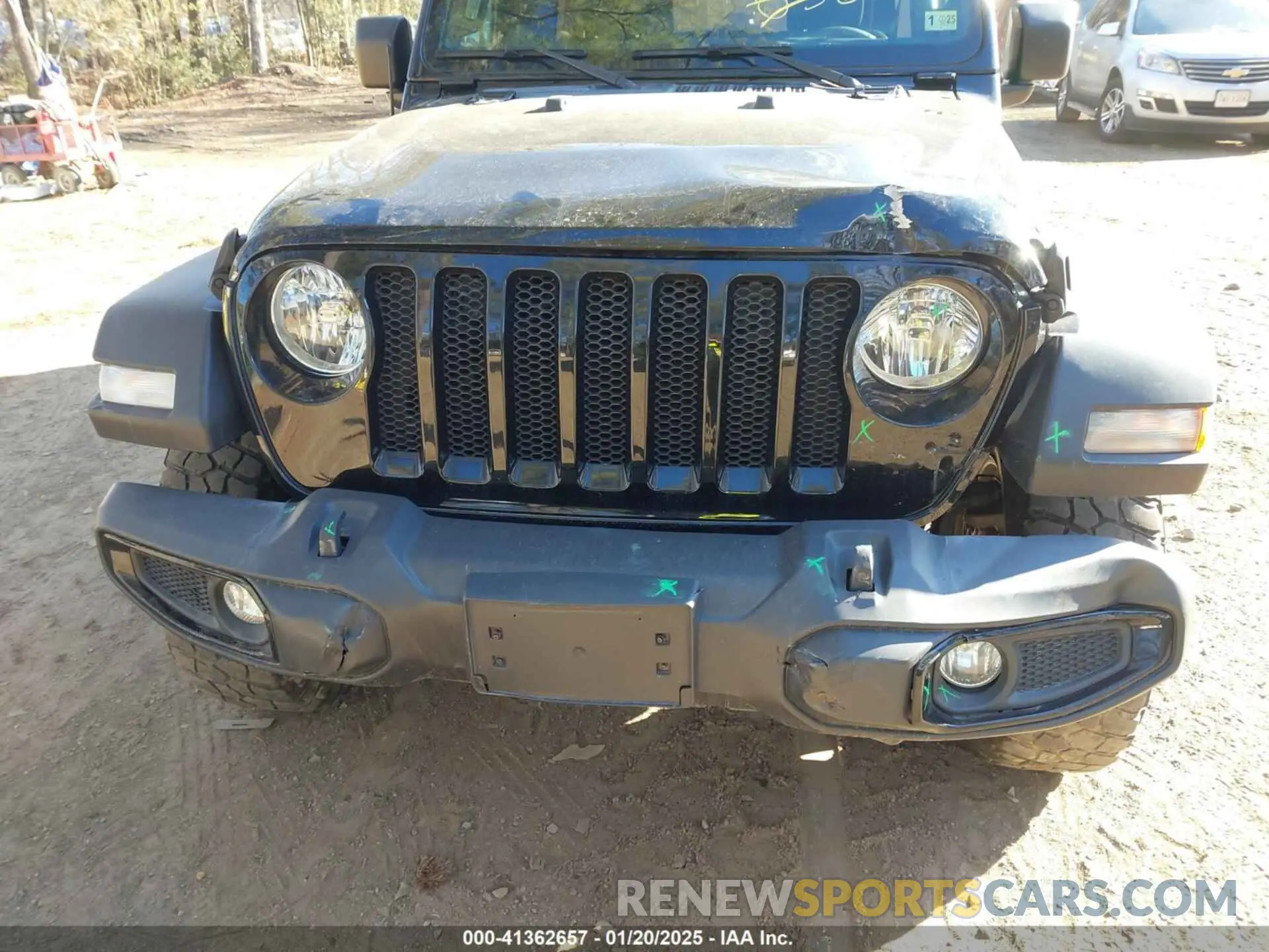 6 Photograph of a damaged car 1C4HJXDN6NW132859 JEEP WRANGLER UNLIMITED 2022