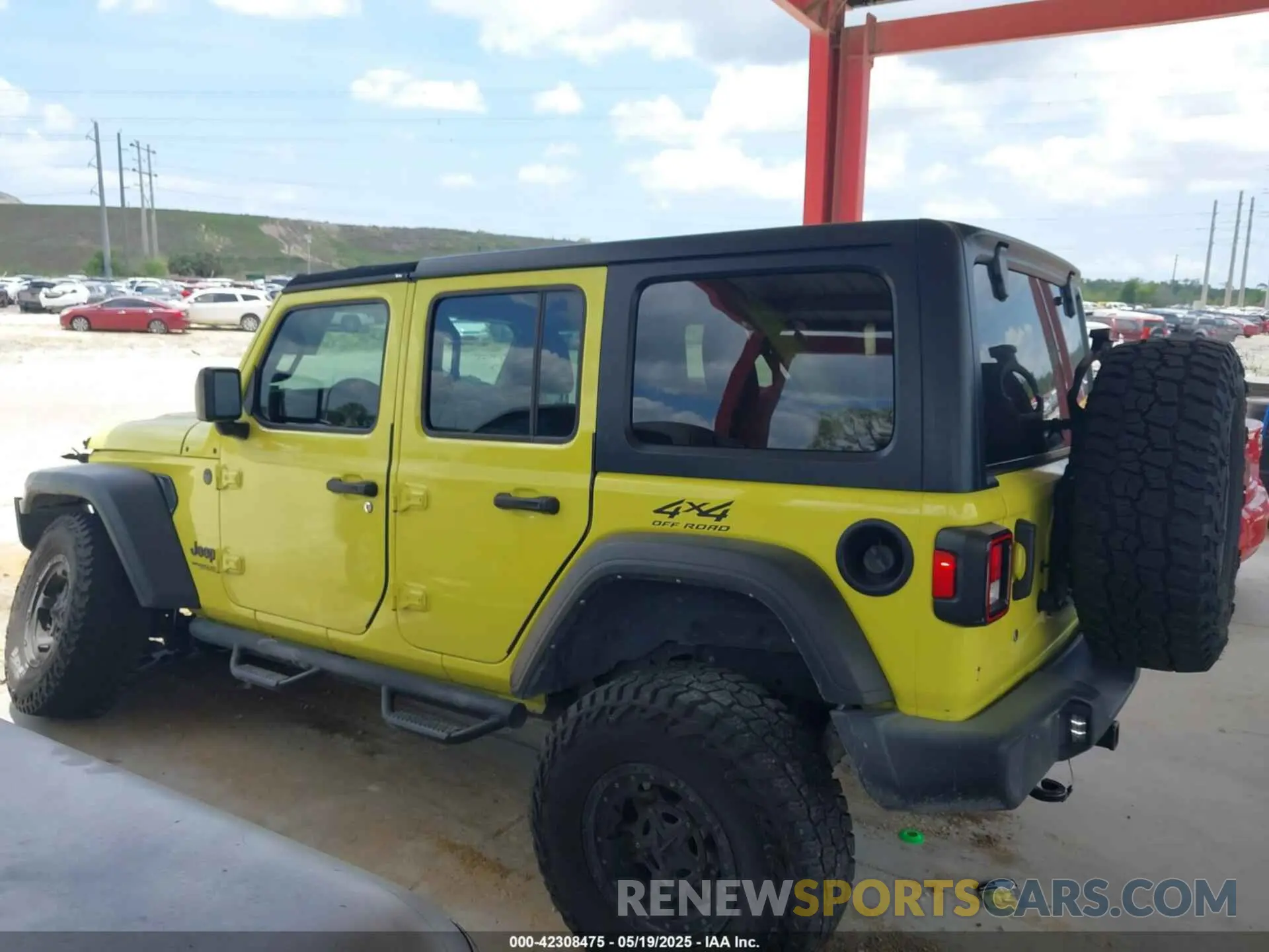 14 Photograph of a damaged car 1C4HJXDN7NW258132 JEEP WRANGLER UNLIMITED 2022