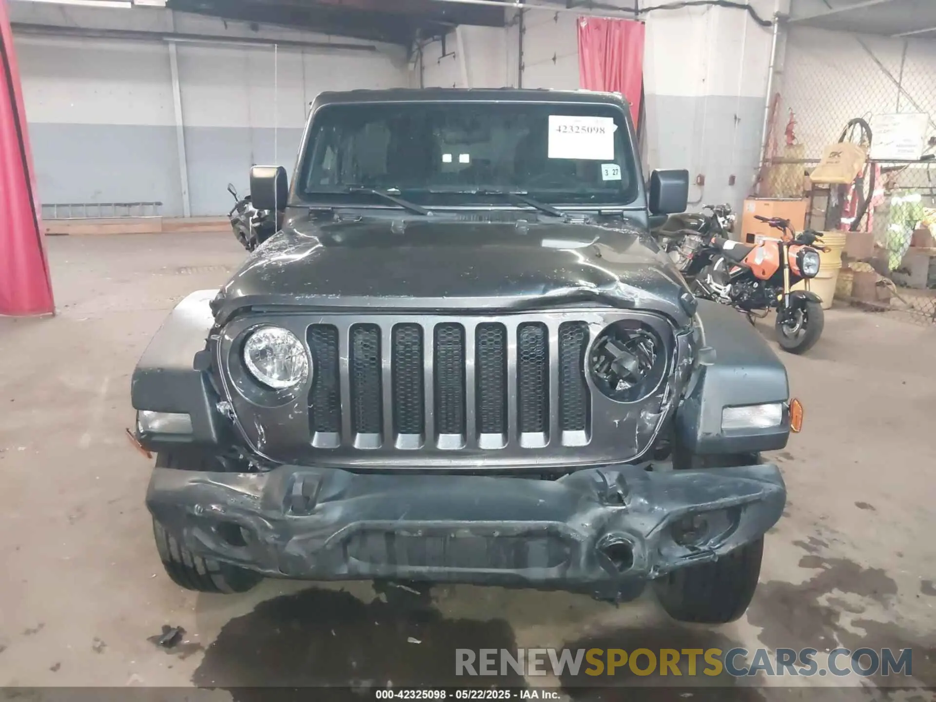 12 Photograph of a damaged car 1C4HJXDN9NW144374 JEEP WRANGLER UNLIMITED 2022