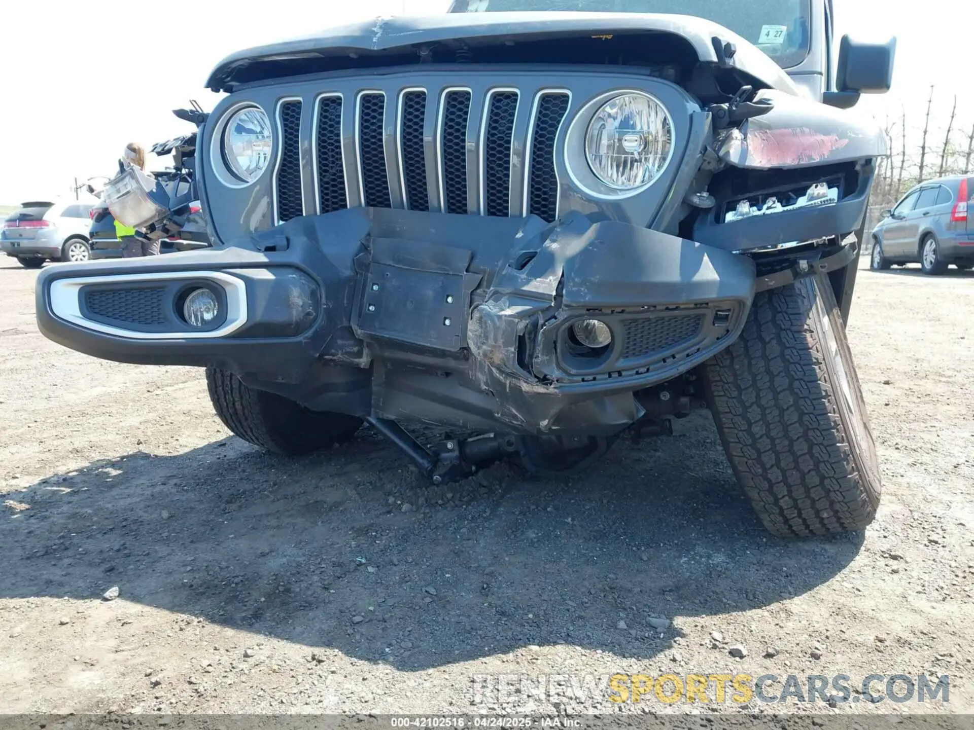 18 Photograph of a damaged car 1C4HJXEM7NW206585 JEEP WRANGLER UNLIMITED 2022