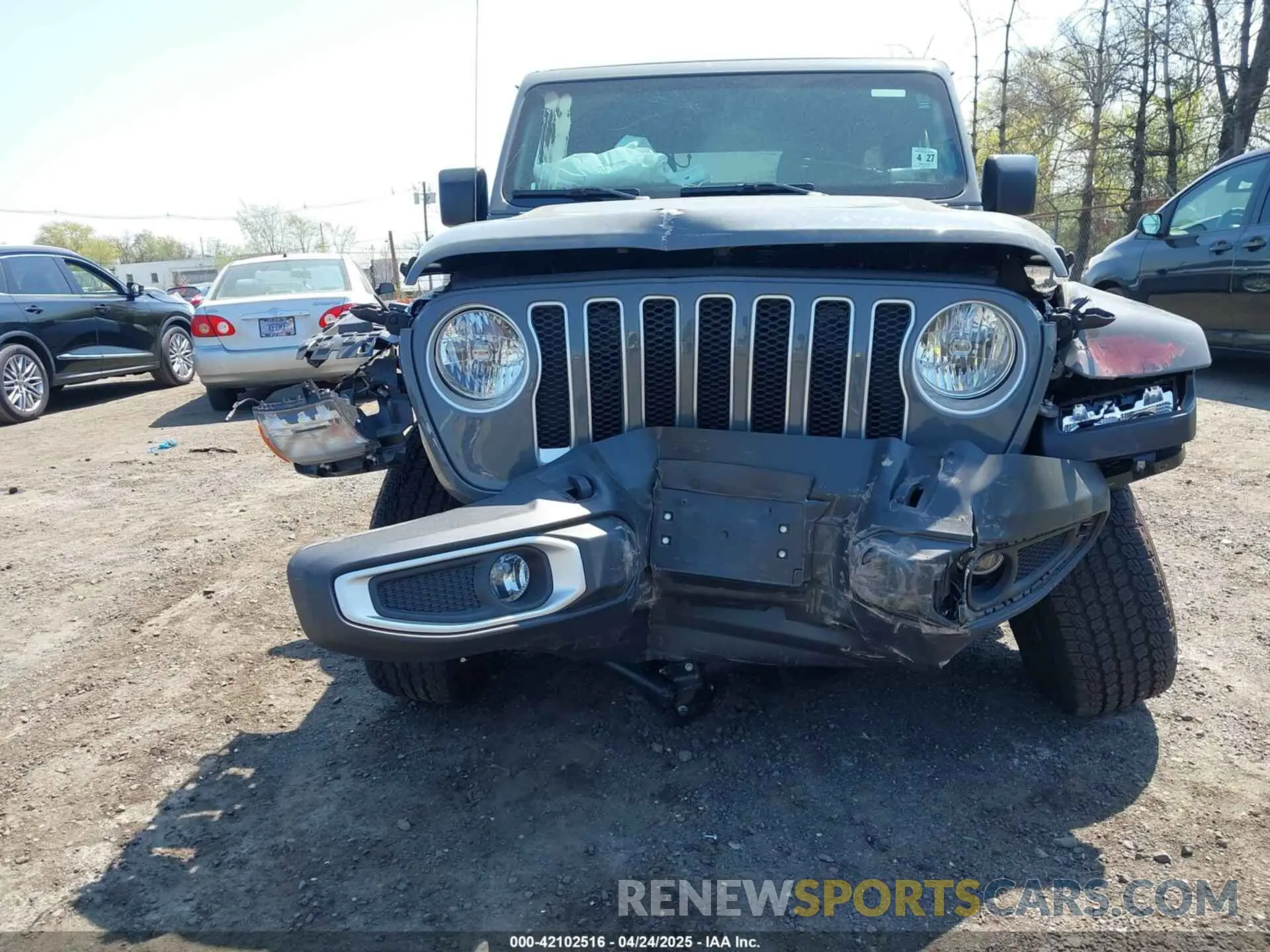 21 Photograph of a damaged car 1C4HJXEM7NW206585 JEEP WRANGLER UNLIMITED 2022