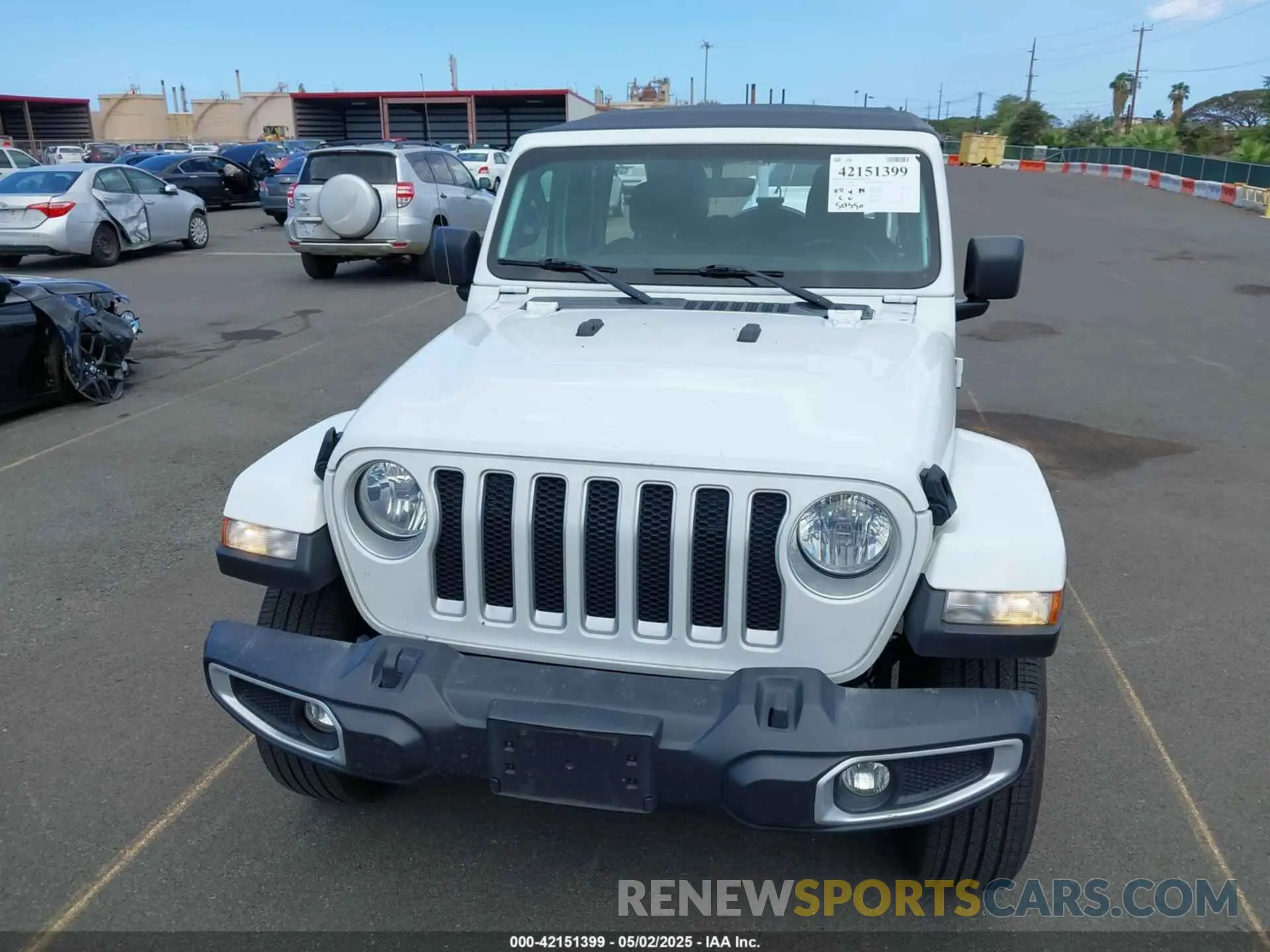 12 Photograph of a damaged car 1C4HJXEN0NW151017 JEEP WRANGLER UNLIMITED 2022