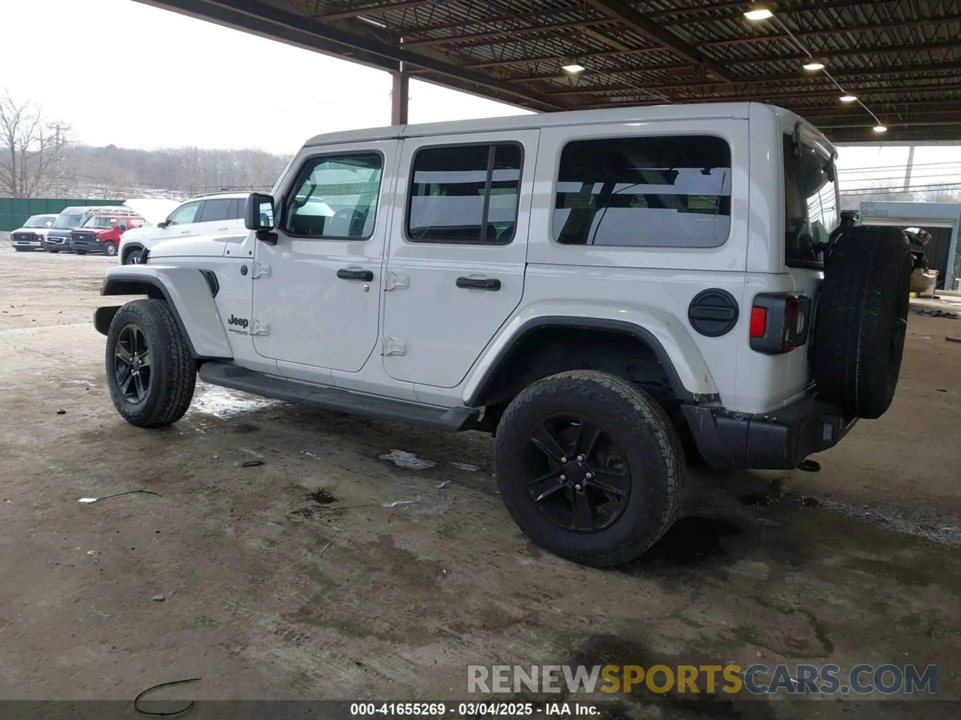 3 Photograph of a damaged car 1C4HJXEN3NW261897 JEEP WRANGLER UNLIMITED 2022
