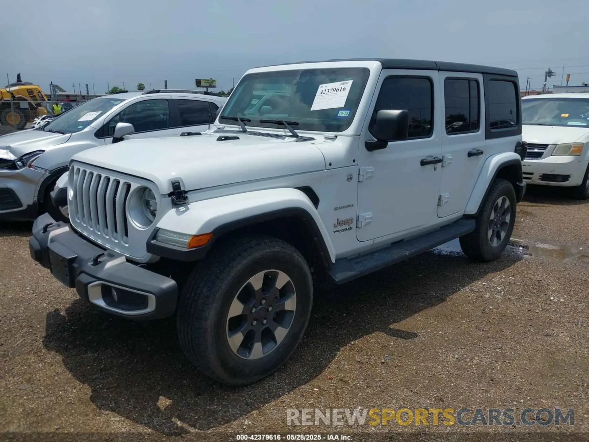 2 Photograph of a damaged car 1C4HJXEN9NW247812 JEEP WRANGLER UNLIMITED 2022