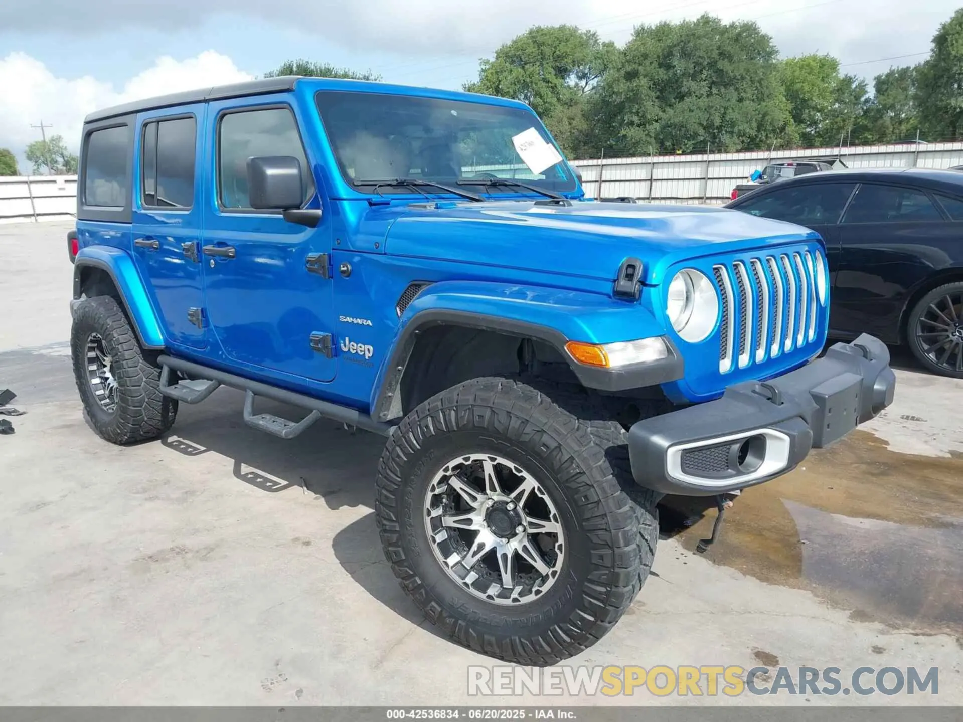 1 Photograph of a damaged car 1C4HJXENXNW118607 JEEP WRANGLER UNLIMITED 2022