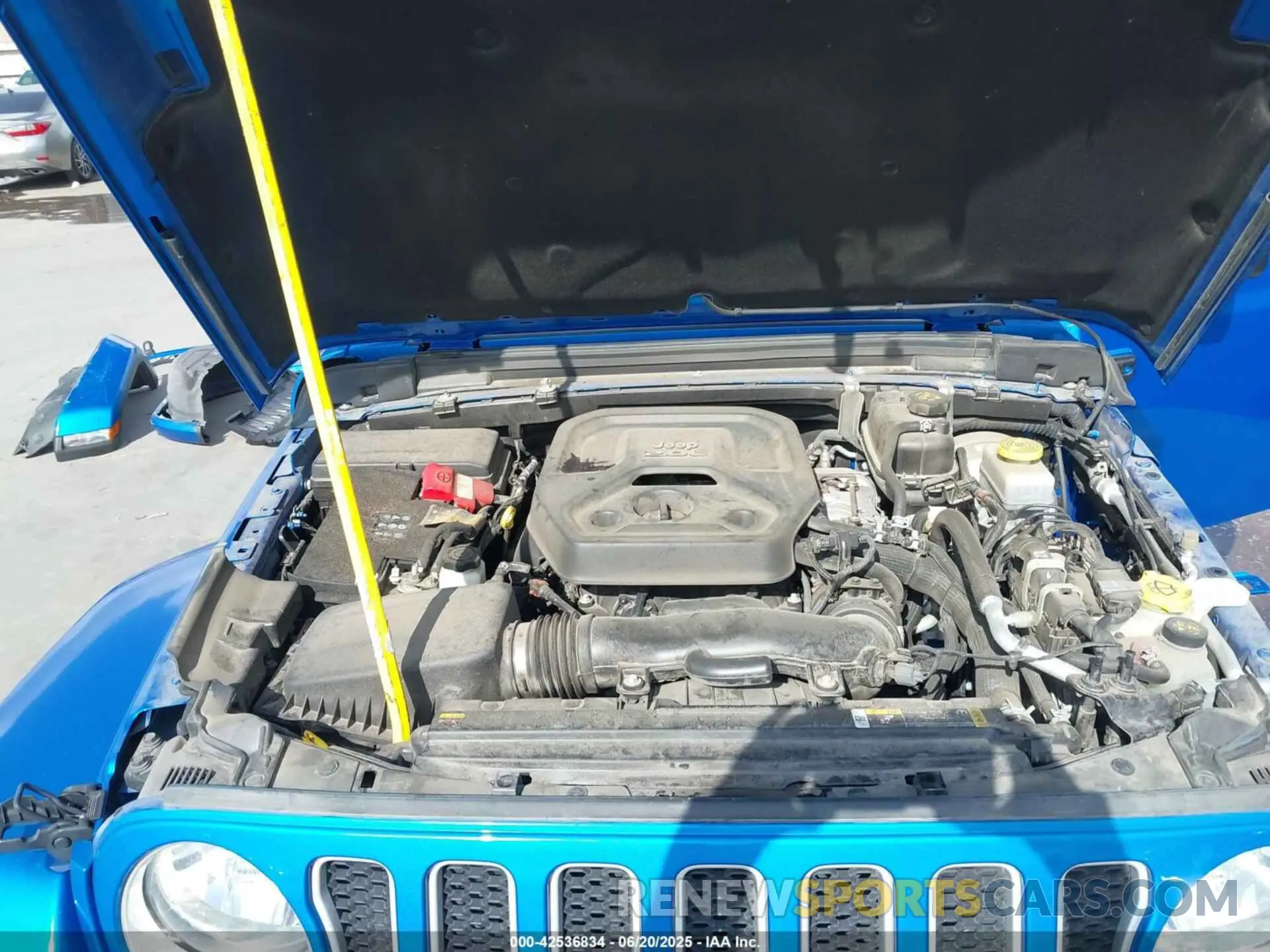 10 Photograph of a damaged car 1C4HJXENXNW118607 JEEP WRANGLER UNLIMITED 2022