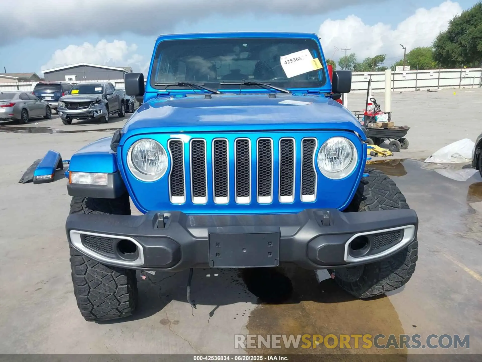 13 Photograph of a damaged car 1C4HJXENXNW118607 JEEP WRANGLER UNLIMITED 2022