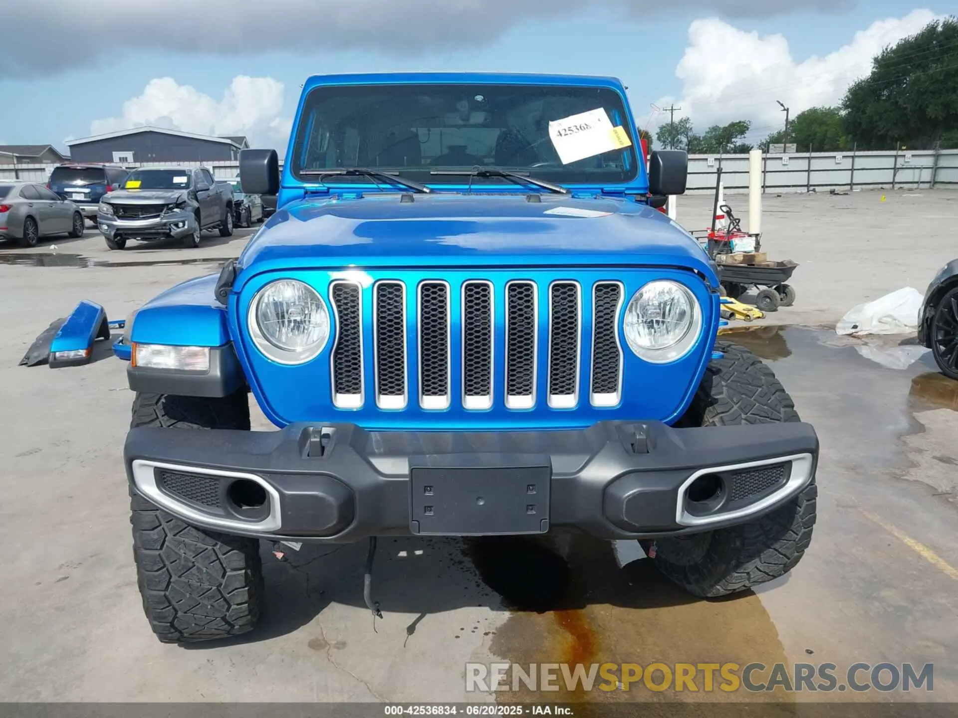 20 Photograph of a damaged car 1C4HJXENXNW118607 JEEP WRANGLER UNLIMITED 2022