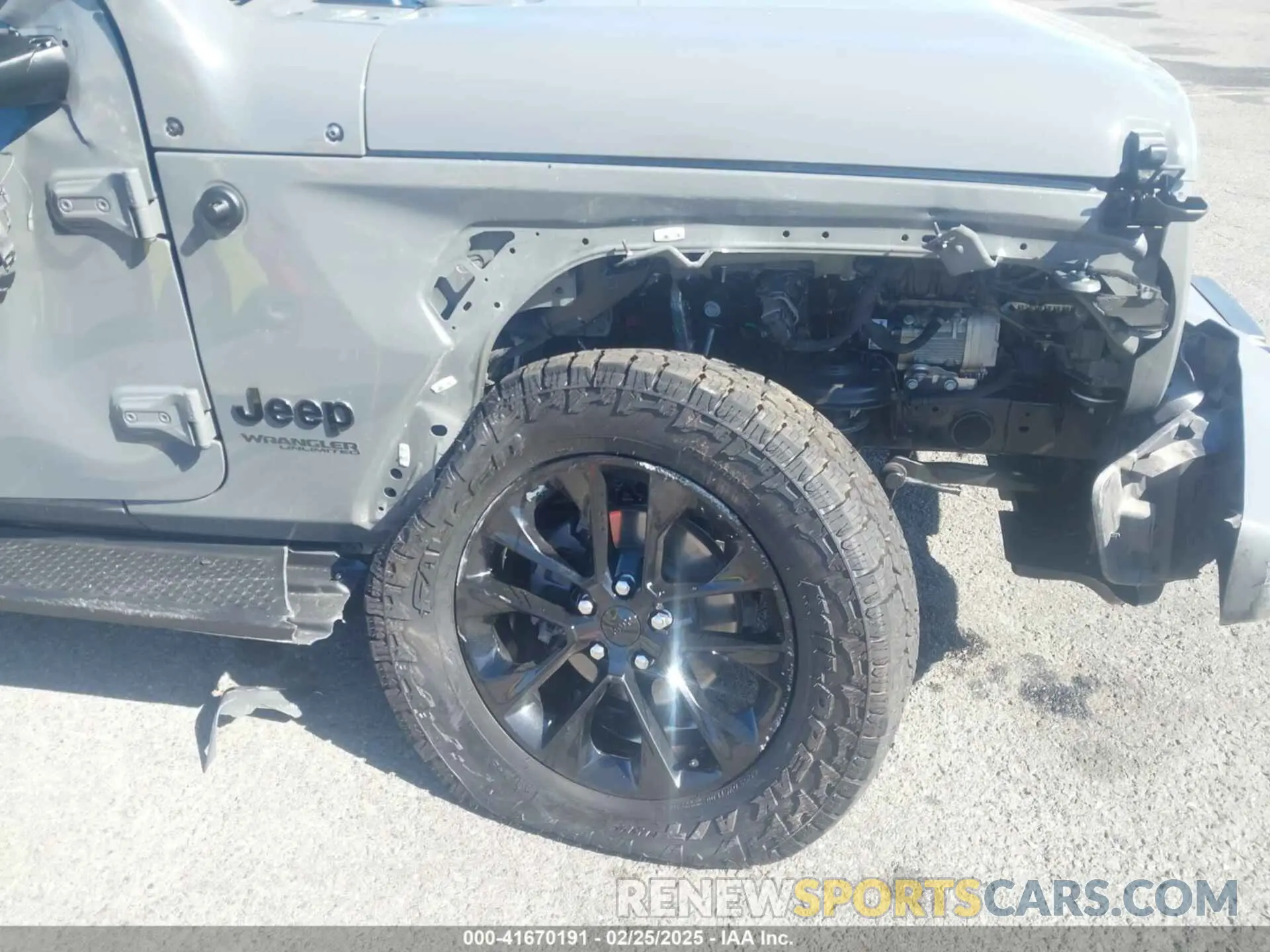 16 Photograph of a damaged car 1C4HJXENXNW138856 JEEP WRANGLER UNLIMITED 2022