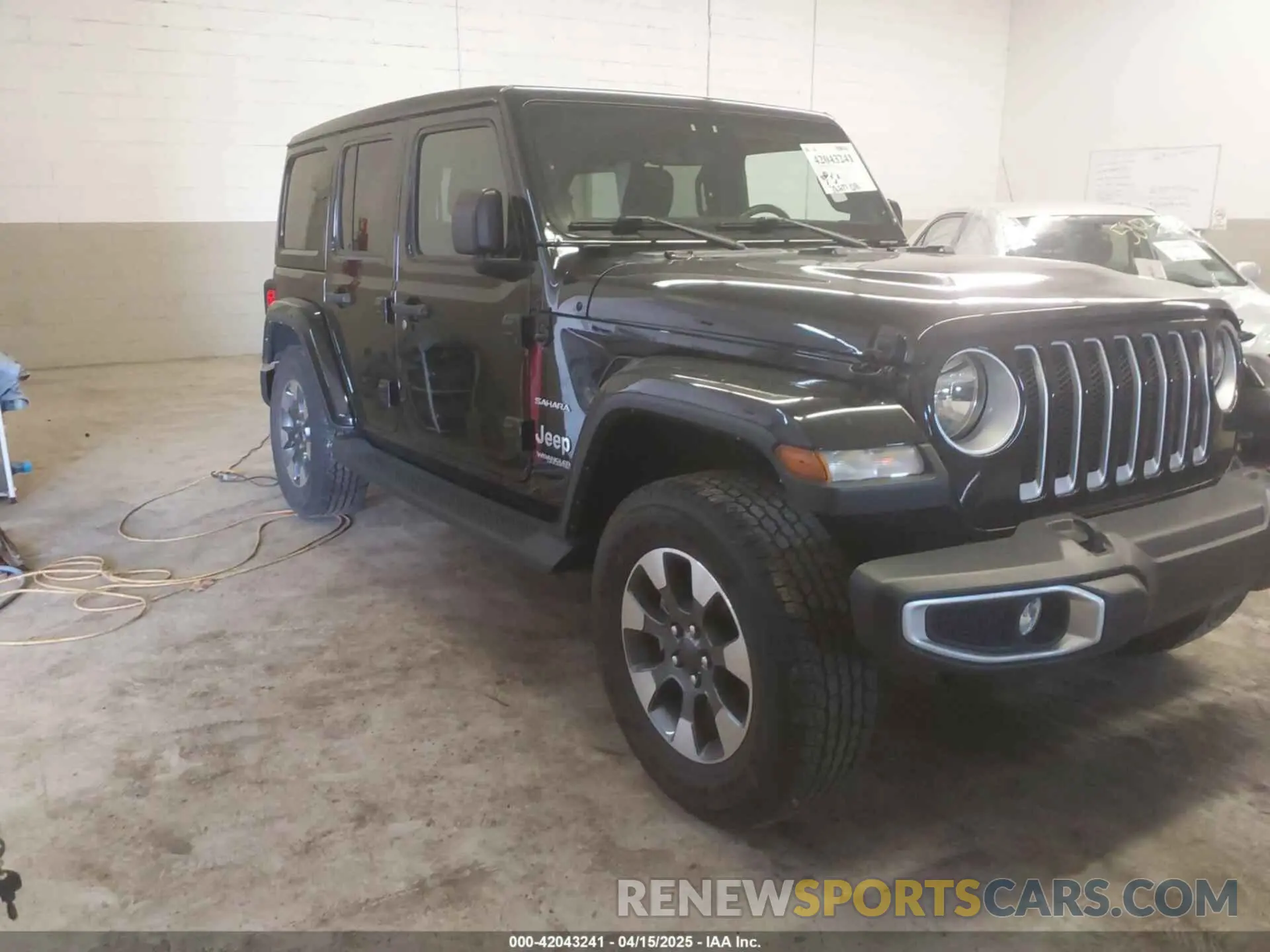 1 Photograph of a damaged car 1C4HJXENXNW175227 JEEP WRANGLER UNLIMITED 2022