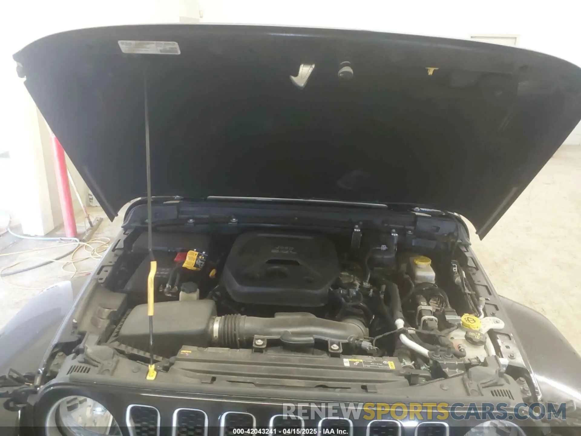 10 Photograph of a damaged car 1C4HJXENXNW175227 JEEP WRANGLER UNLIMITED 2022