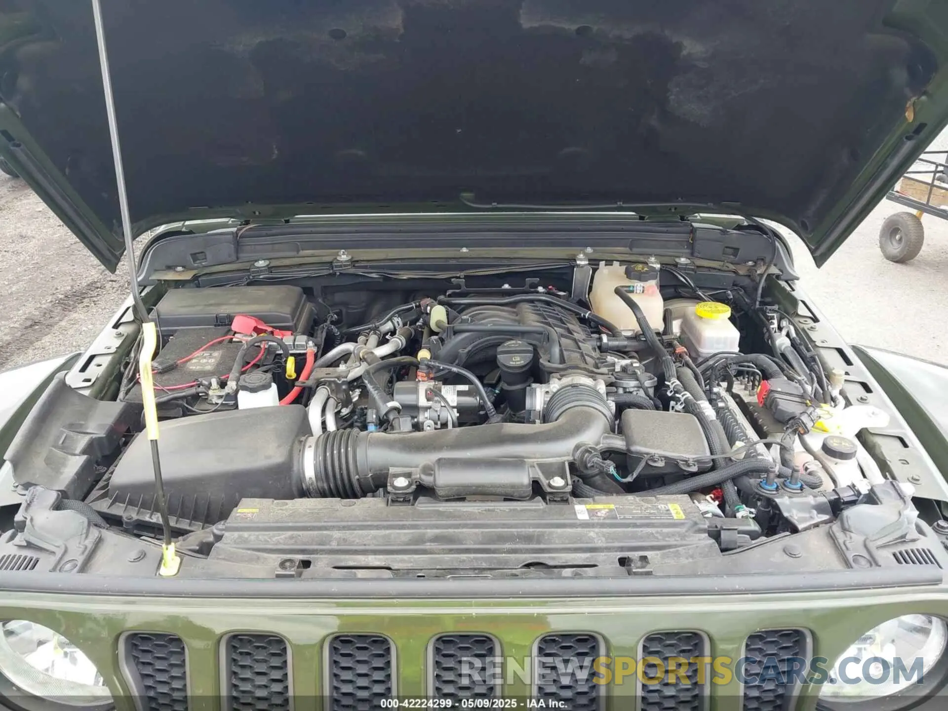 10 Photograph of a damaged car 1C4HJXFG5NW127263 JEEP WRANGLER UNLIMITED 2022