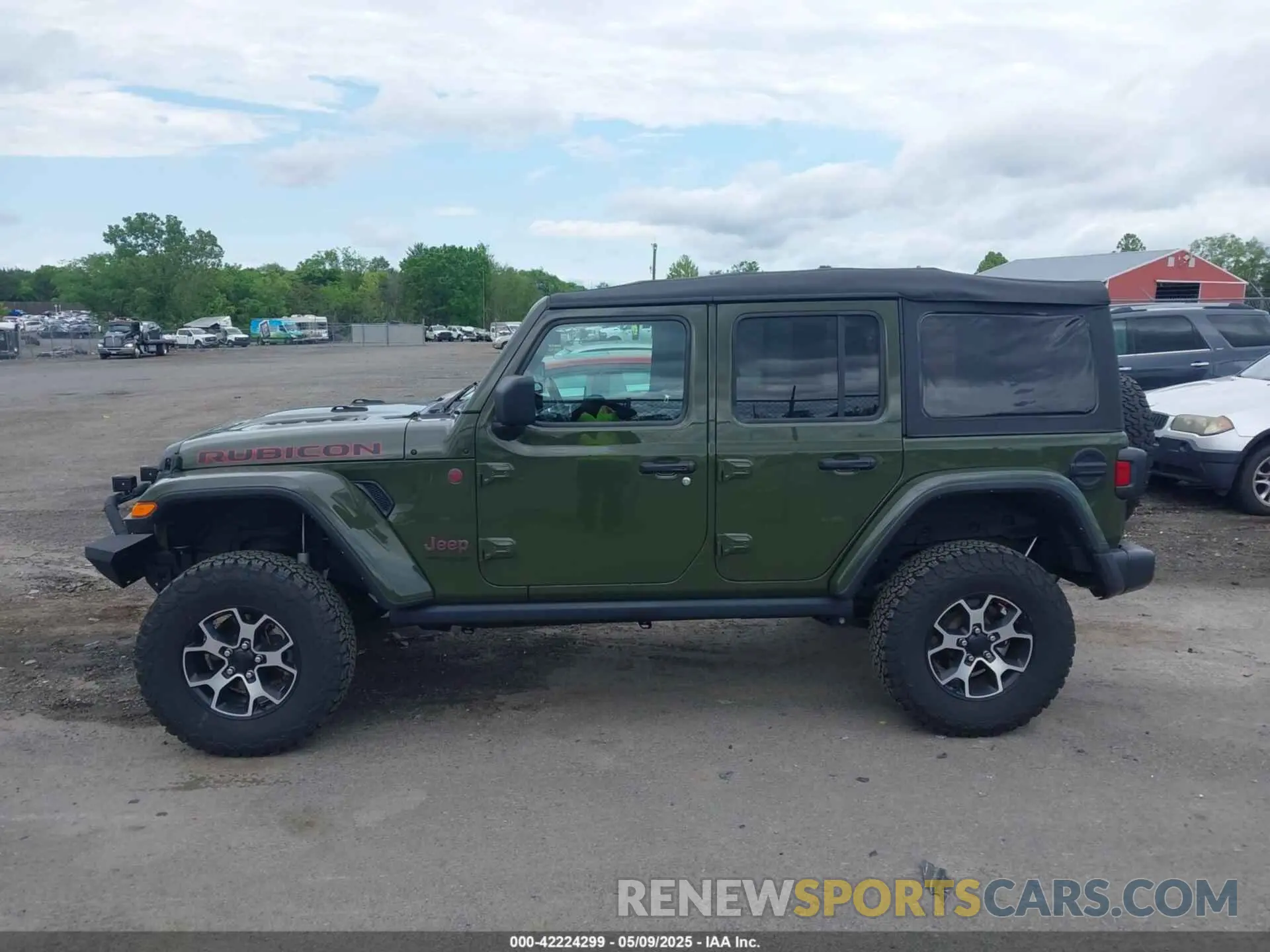 14 Photograph of a damaged car 1C4HJXFG5NW127263 JEEP WRANGLER UNLIMITED 2022
