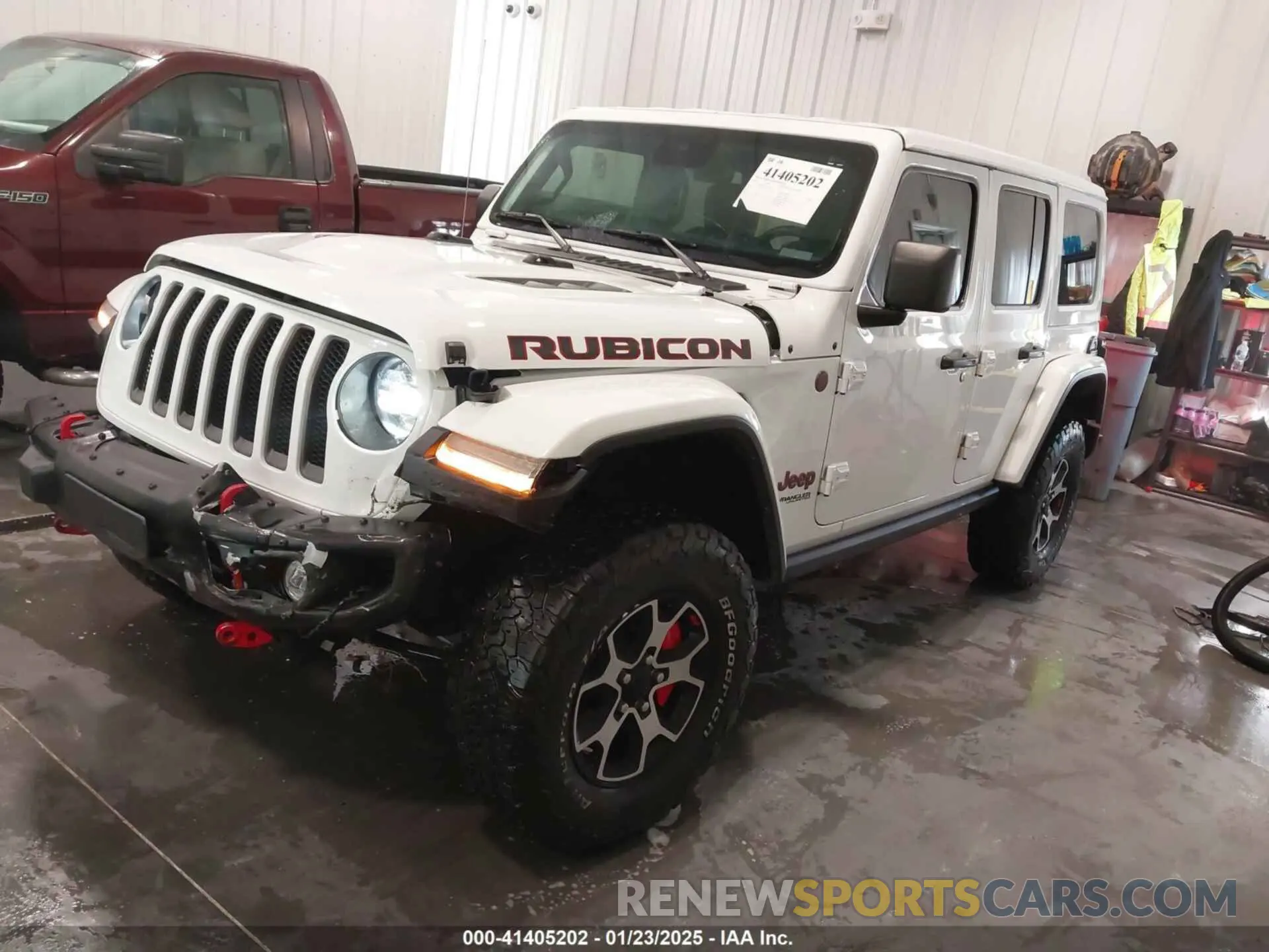 2 Photograph of a damaged car 1C4HJXFG7NW106446 JEEP WRANGLER UNLIMITED 2022