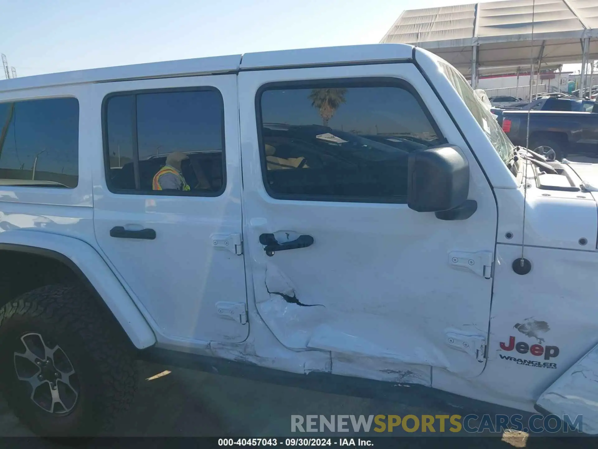 13 Photograph of a damaged car 1C4HJXFG7NW112876 JEEP WRANGLER UNLIMITED 2022
