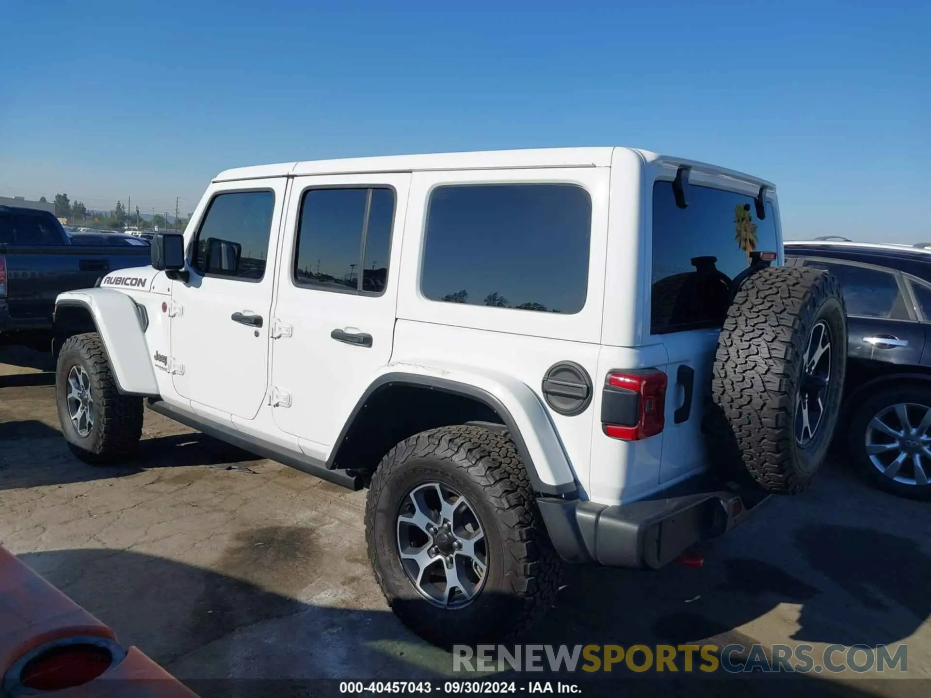 3 Photograph of a damaged car 1C4HJXFG7NW112876 JEEP WRANGLER UNLIMITED 2022