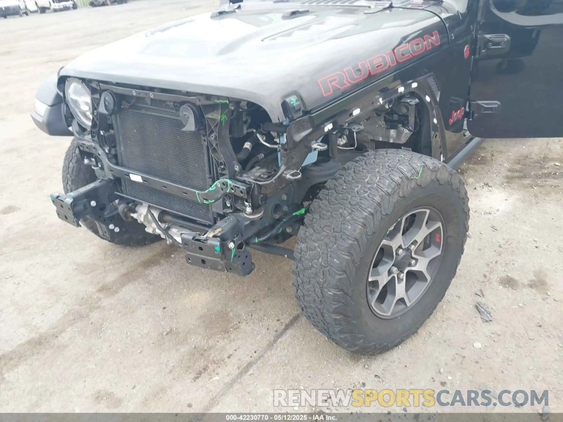 6 Photograph of a damaged car 1C4HJXFN0NW271351 JEEP WRANGLER UNLIMITED 2022