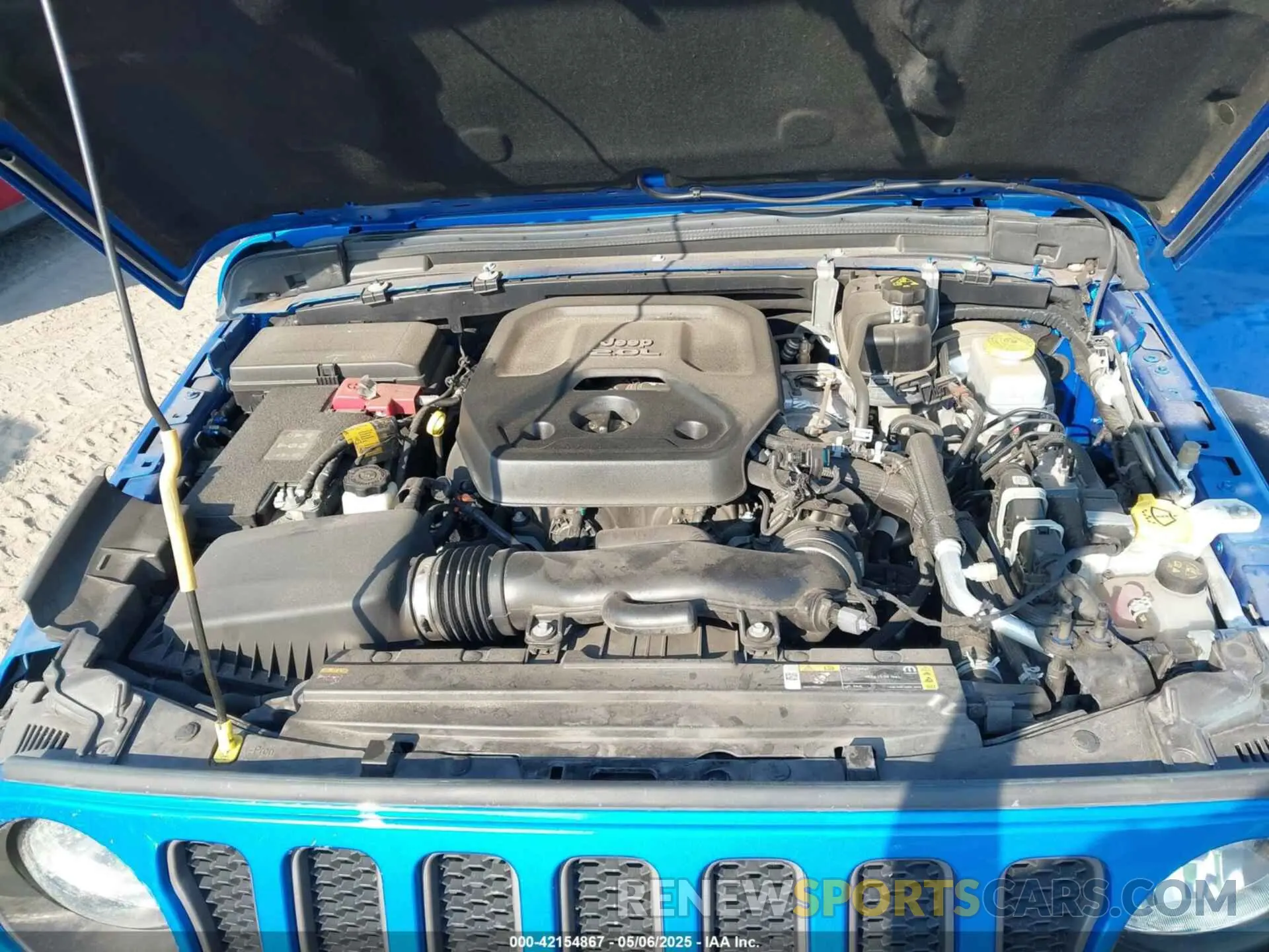 10 Photograph of a damaged car 1C4HJXFNXNW270269 JEEP WRANGLER UNLIMITED 2022