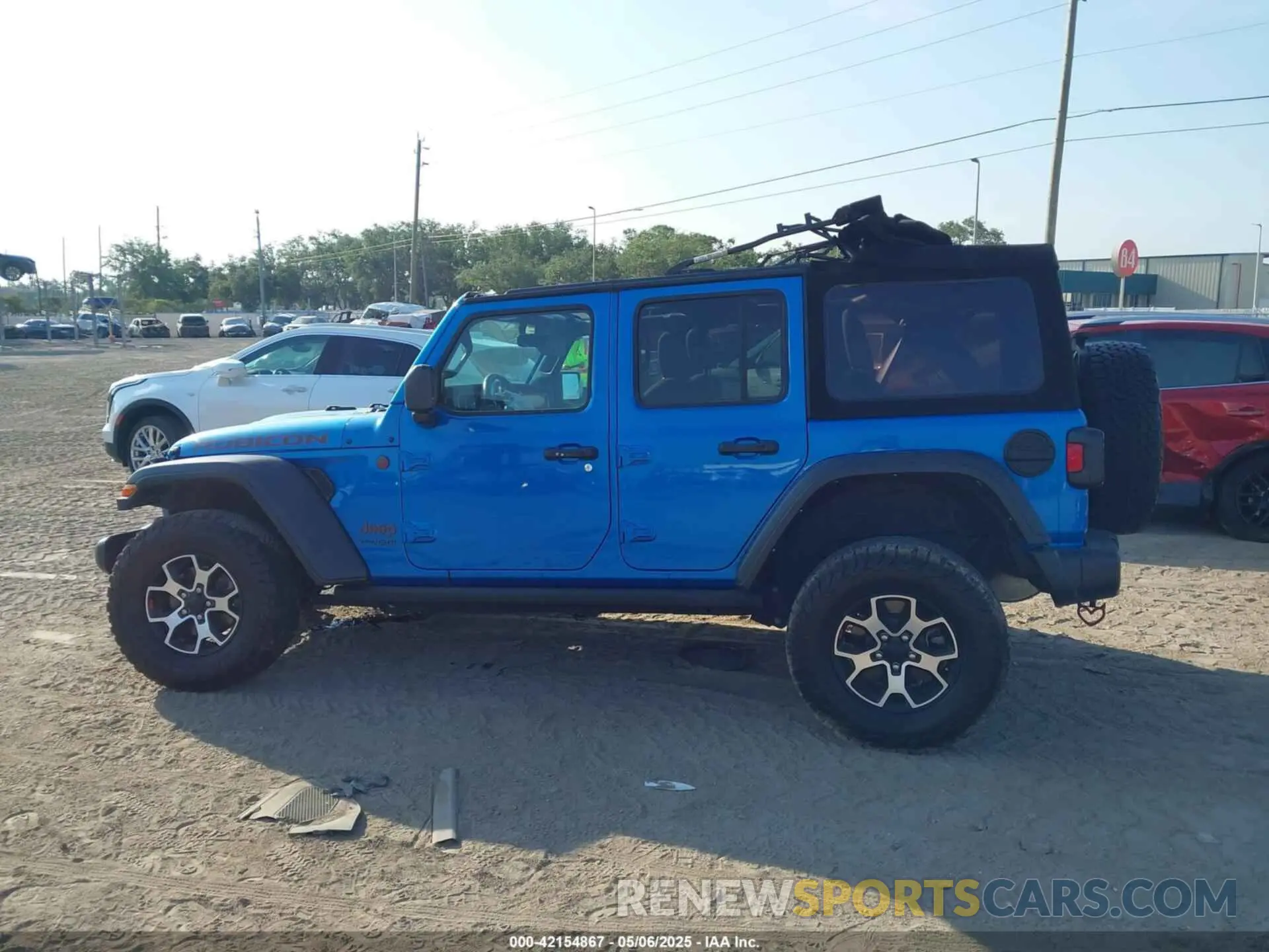 14 Photograph of a damaged car 1C4HJXFNXNW270269 JEEP WRANGLER UNLIMITED 2022