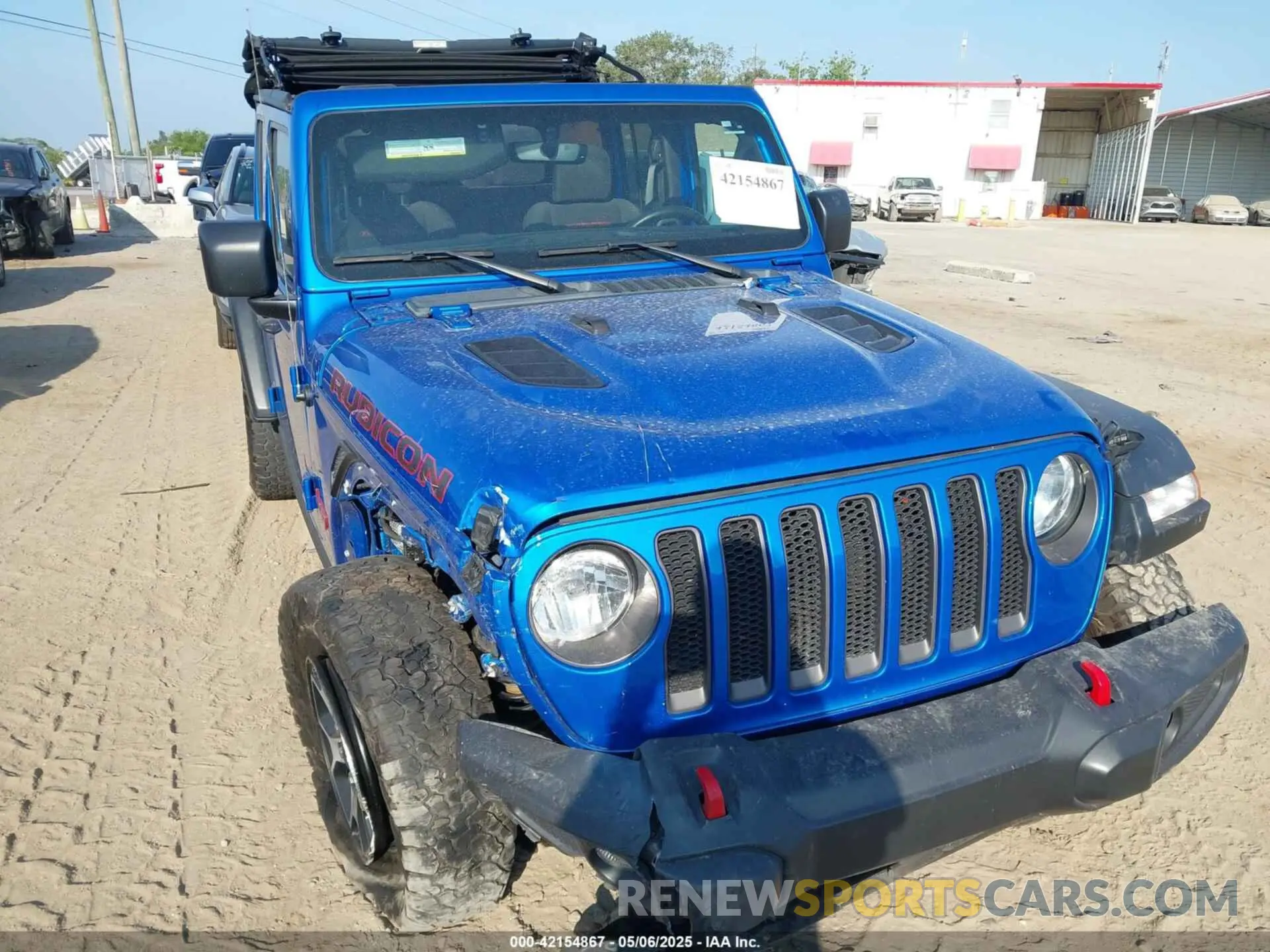 6 Photograph of a damaged car 1C4HJXFNXNW270269 JEEP WRANGLER UNLIMITED 2022