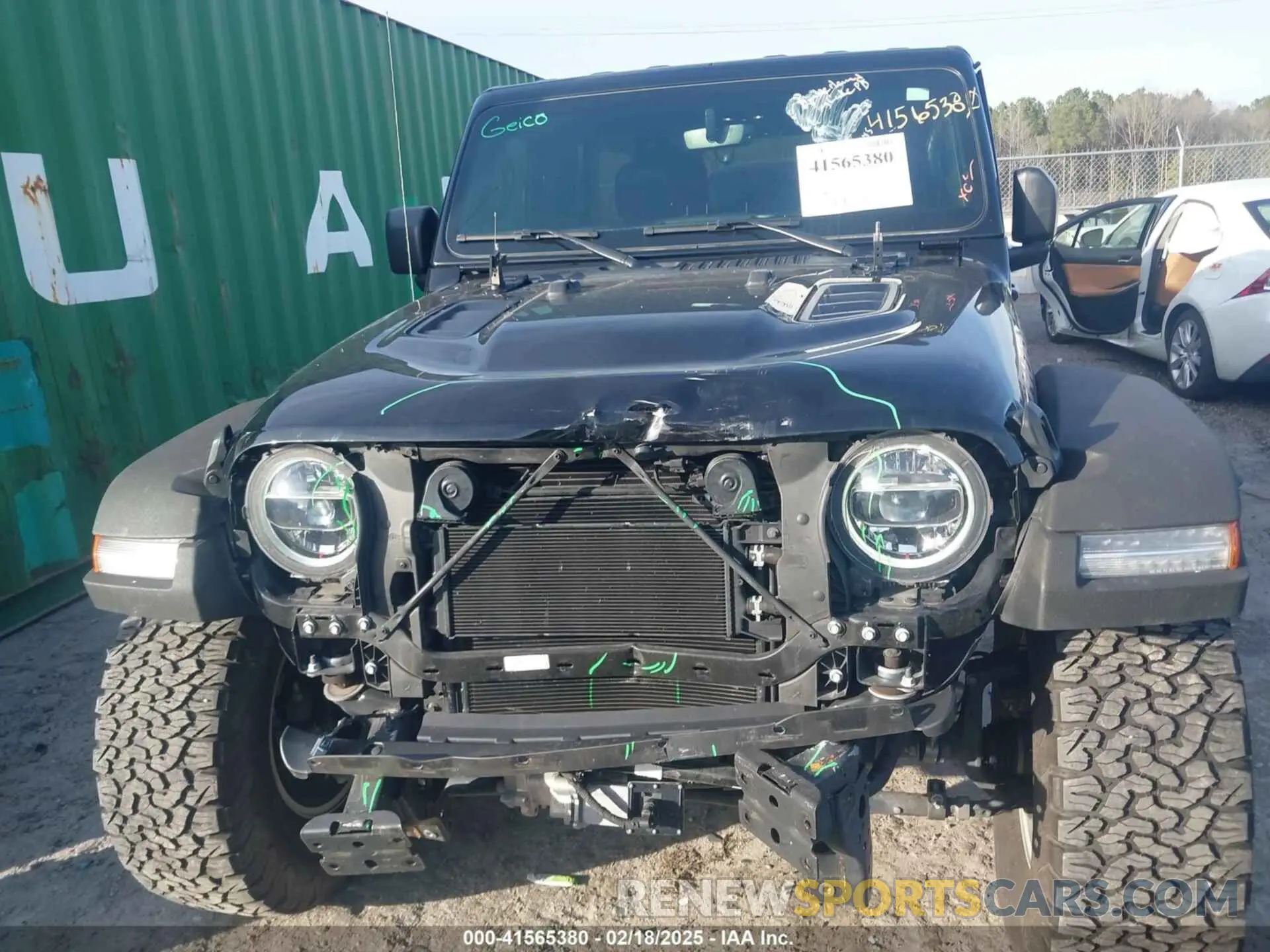 13 Photograph of a damaged car 1C4JJXFG9NW264028 JEEP WRANGLER UNLIMITED 2022