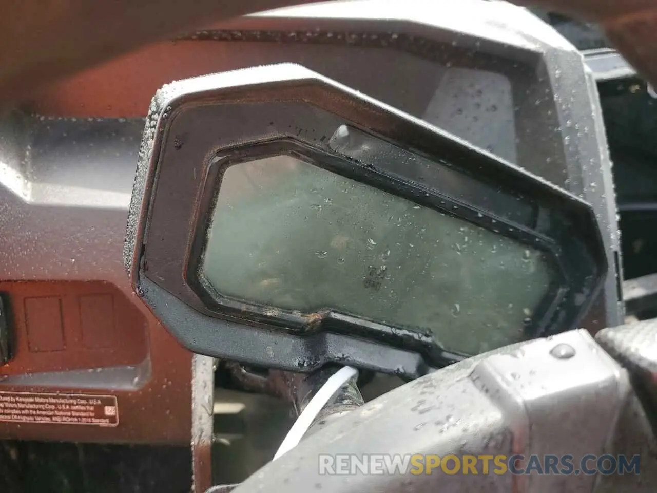 9 Photograph of a damaged car JKARFCA19LB500689 KAWASAKI KRF 1000 A 2020