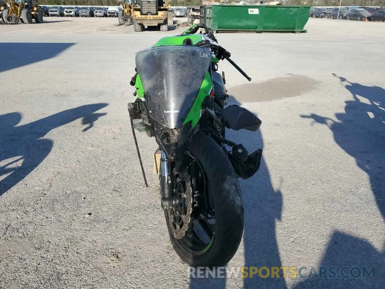 2 Photograph of a damaged car JKBZXJH14PA019392 KAWASAKI ZX636 K 2023