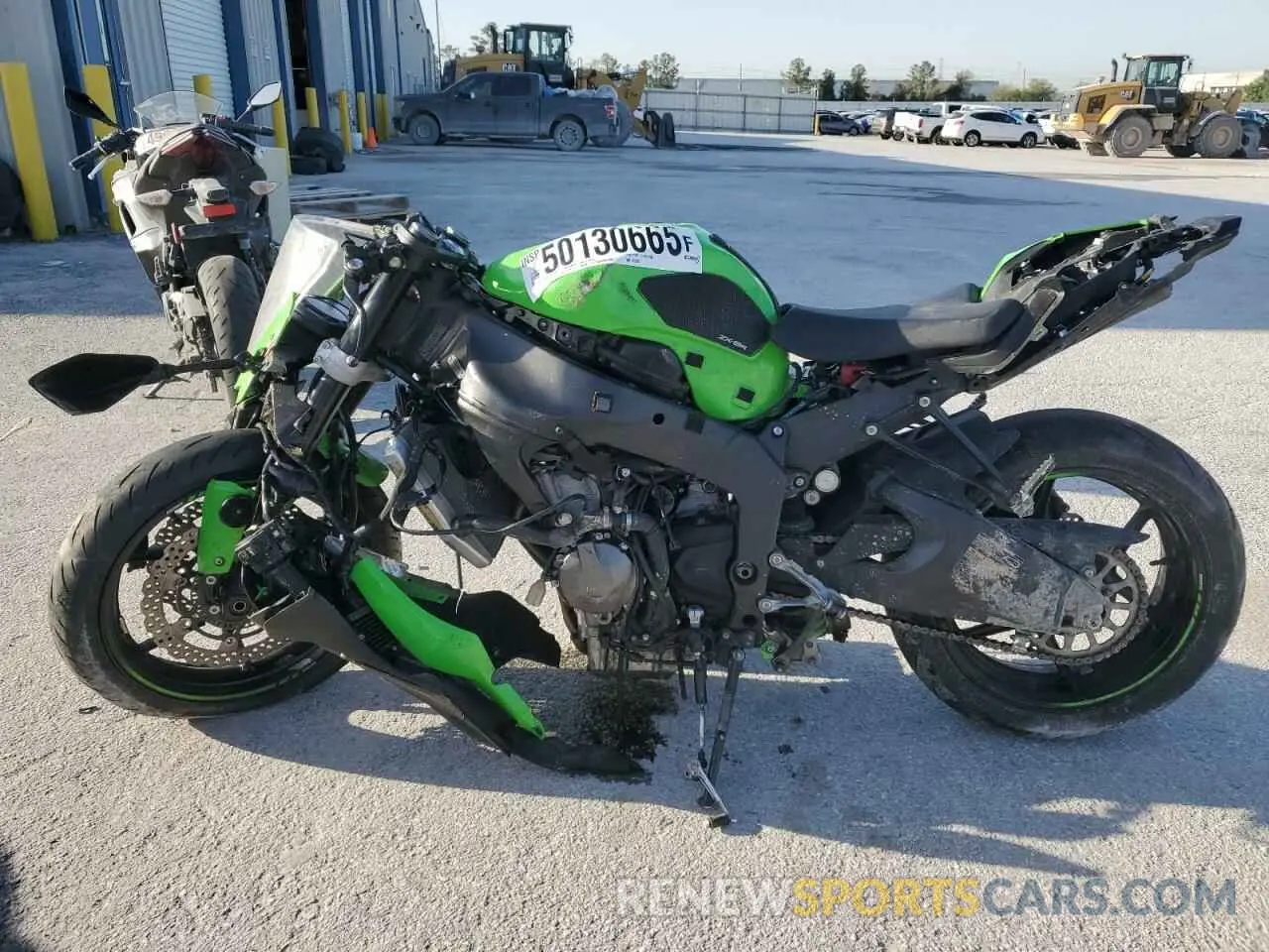 3 Photograph of a damaged car JKBZXJH14PA019392 KAWASAKI ZX636 K 2023