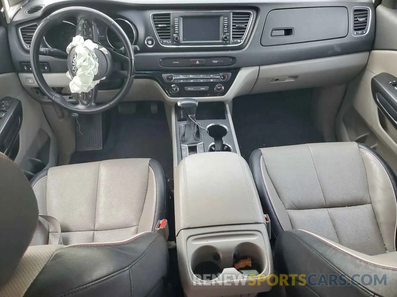 8 Photograph of a damaged car KNDMB5C10K6500544 KIA All Models 2019