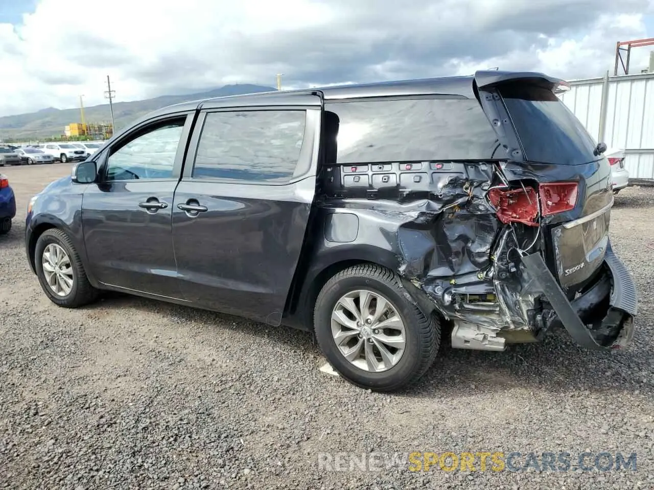 2 Photograph of a damaged car KNDMB5C10K6550506 KIA All Models 2019