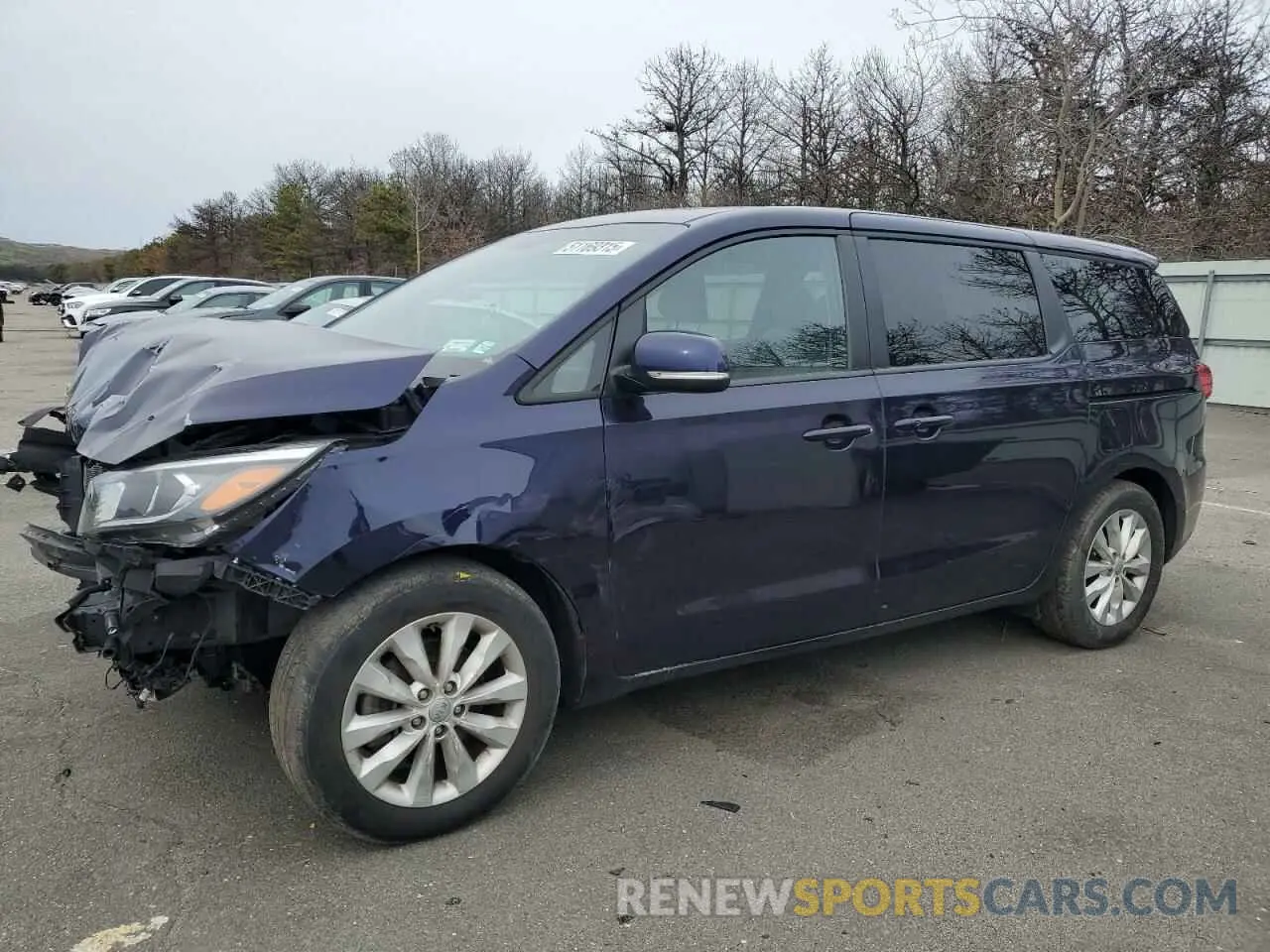 1 Photograph of a damaged car KNDMB5C13K6564982 KIA All Models 2019