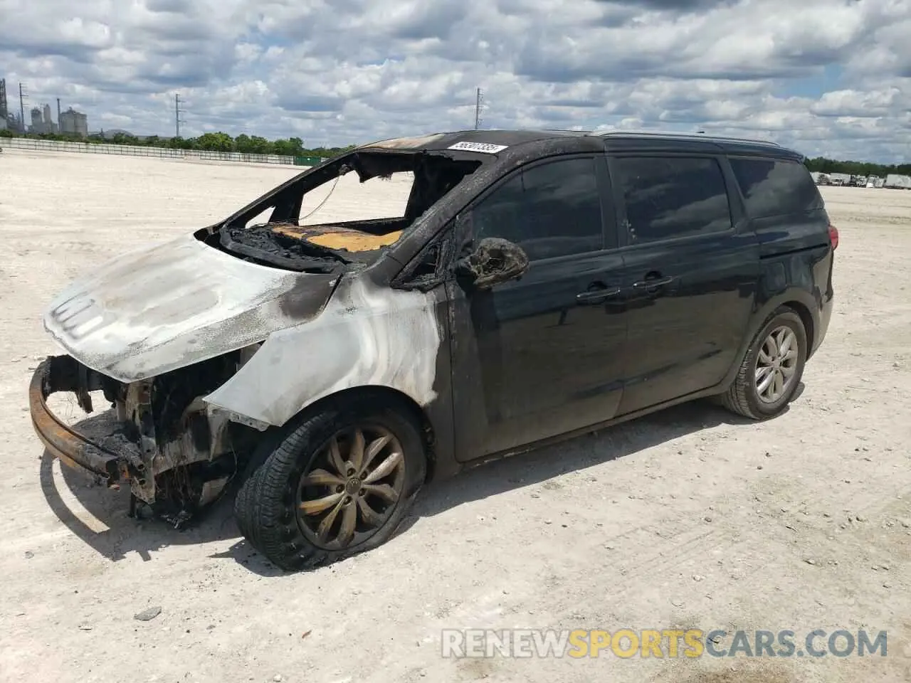 1 Photograph of a damaged car KNDMB5C14K6516200 KIA All Models 2019