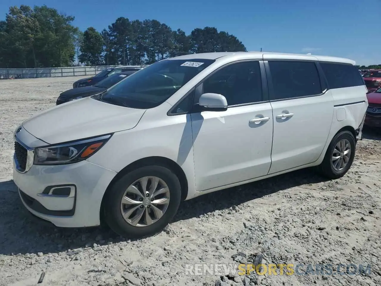 1 Photograph of a damaged car KNDMB5C15K6511359 KIA All Models 2019