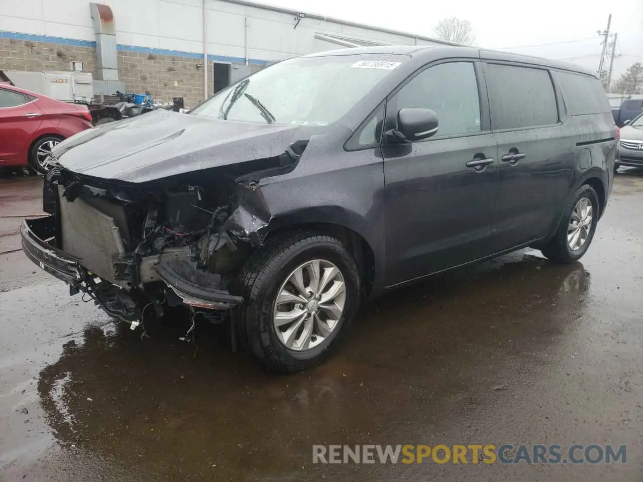 1 Photograph of a damaged car KNDMB5C16K6565186 KIA All Models 2019